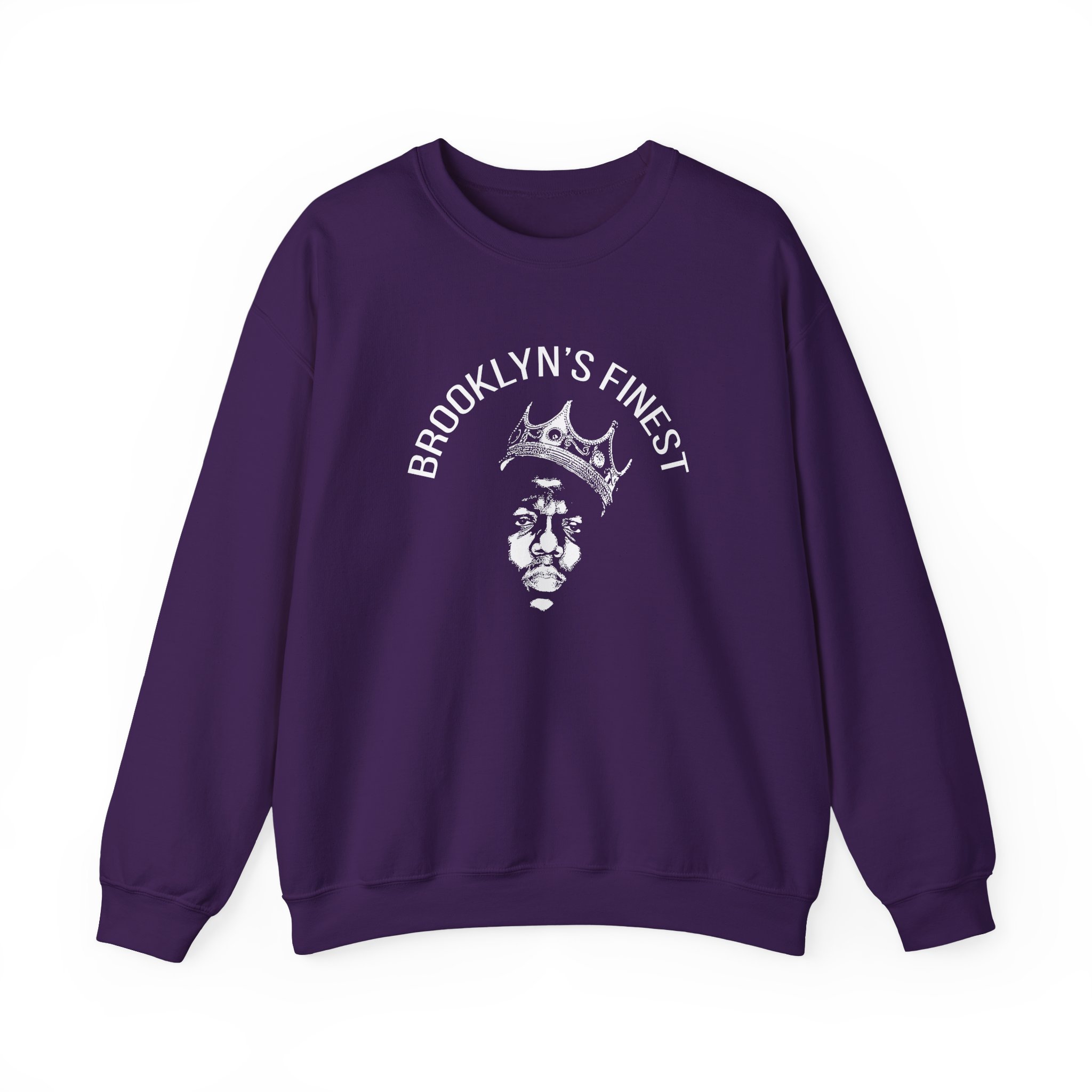 Biggie Smalls Brooklyn's Finest Unisex Heavy Blend™ Crewneck Sweatshirt - Image 9