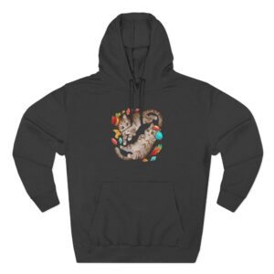 Goodtimeswithscar Scarverse Kitties Three-Panel Fleece Hoodie
