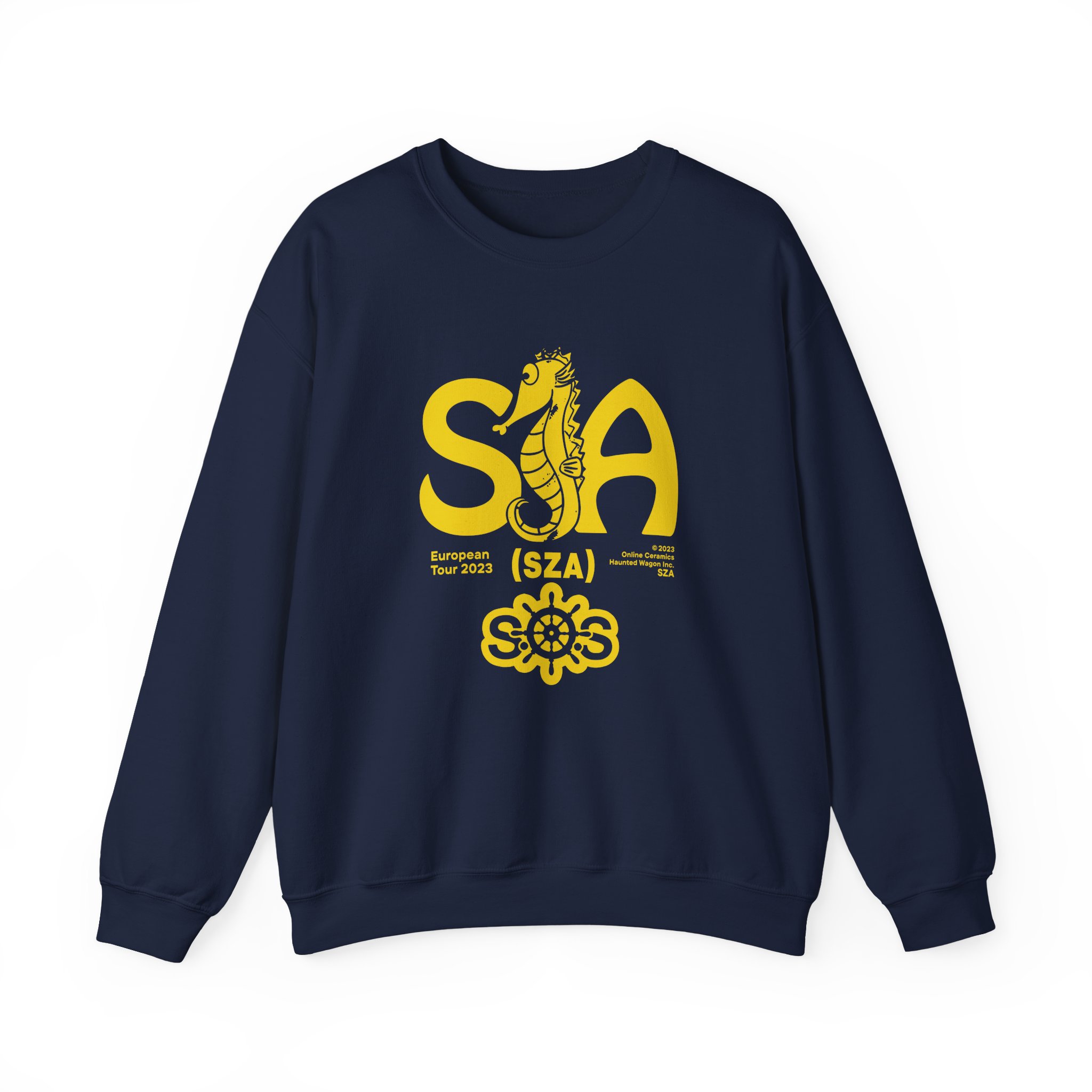 Sza Seahouse Tour Unisex Heavy Blend™ Crewneck Sweatshirt - Image 9