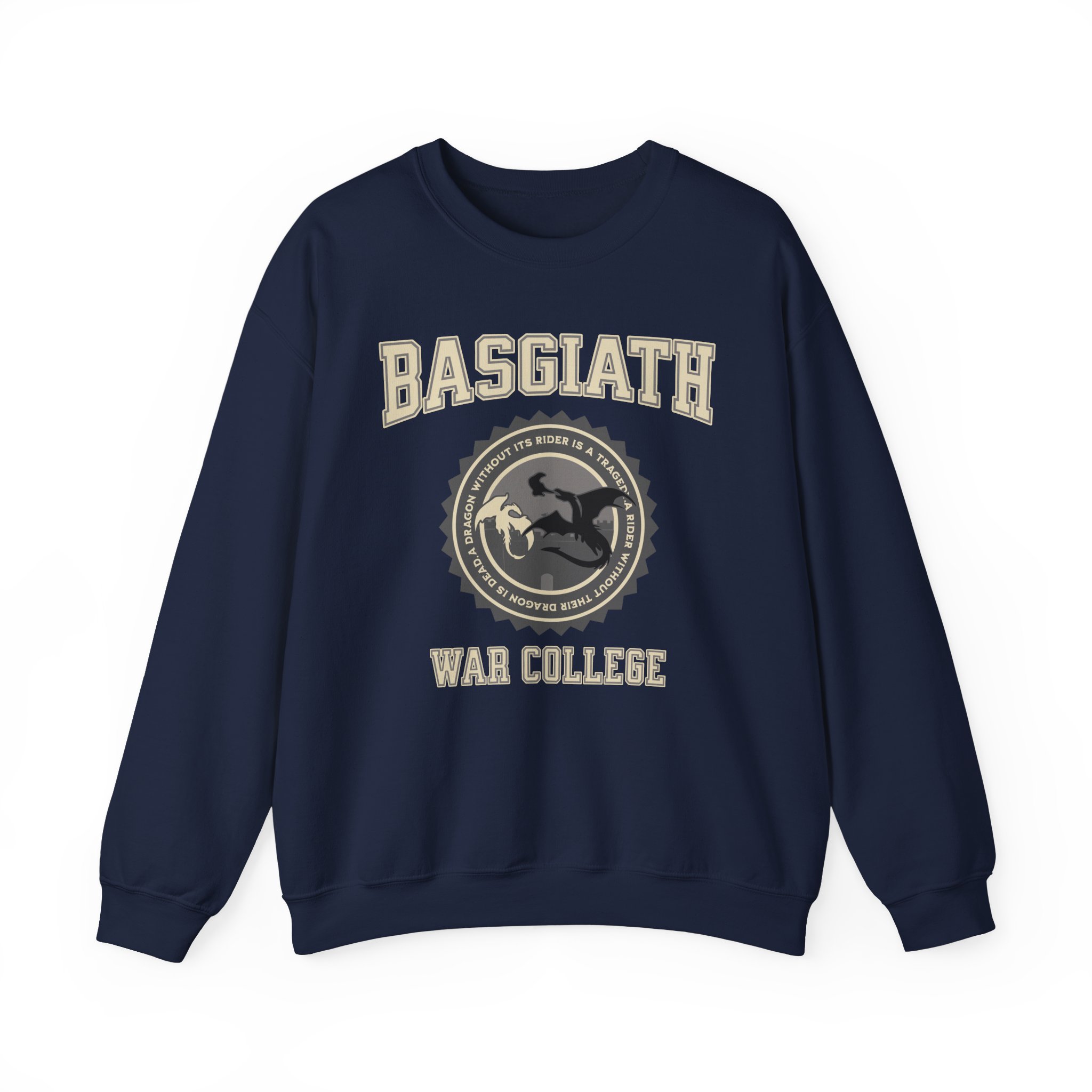 Fourth Wing Basgiath War Collage Unisex Heavy Blend™ Crewneck Sweatshirt - Image 9