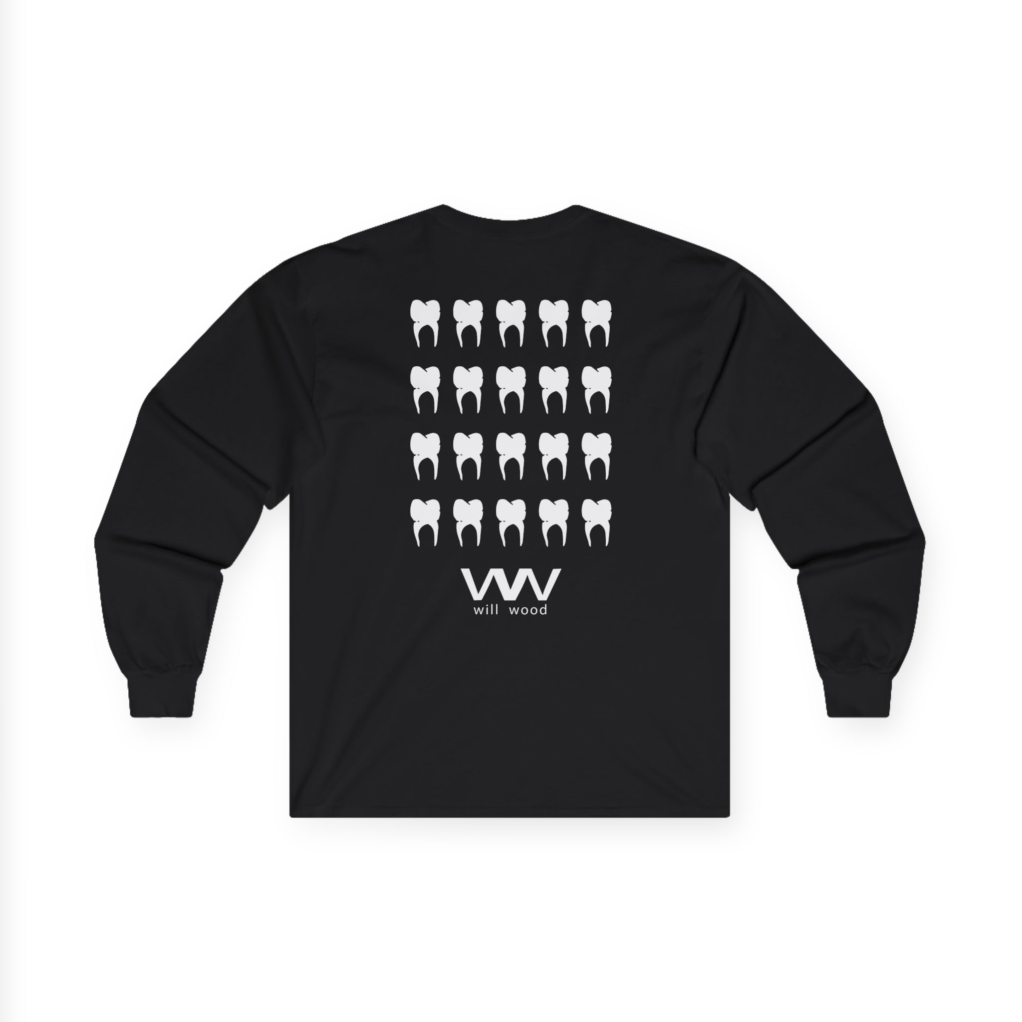 Will Wood Host Skull Unisex Ultra Cotton Long Sleeve Tee - Image 2