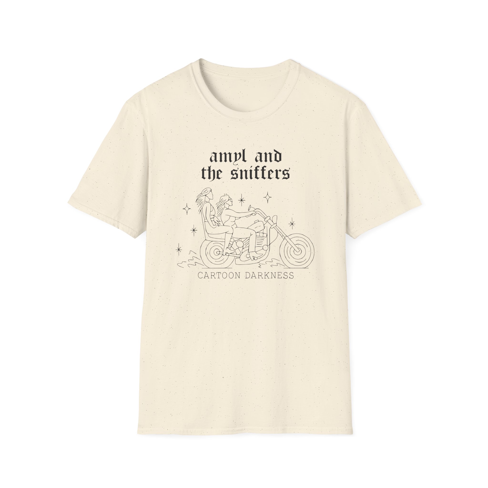 Amyl and the Sniffers Motorbike Unisex Softstyle T-Shirt - Image 7