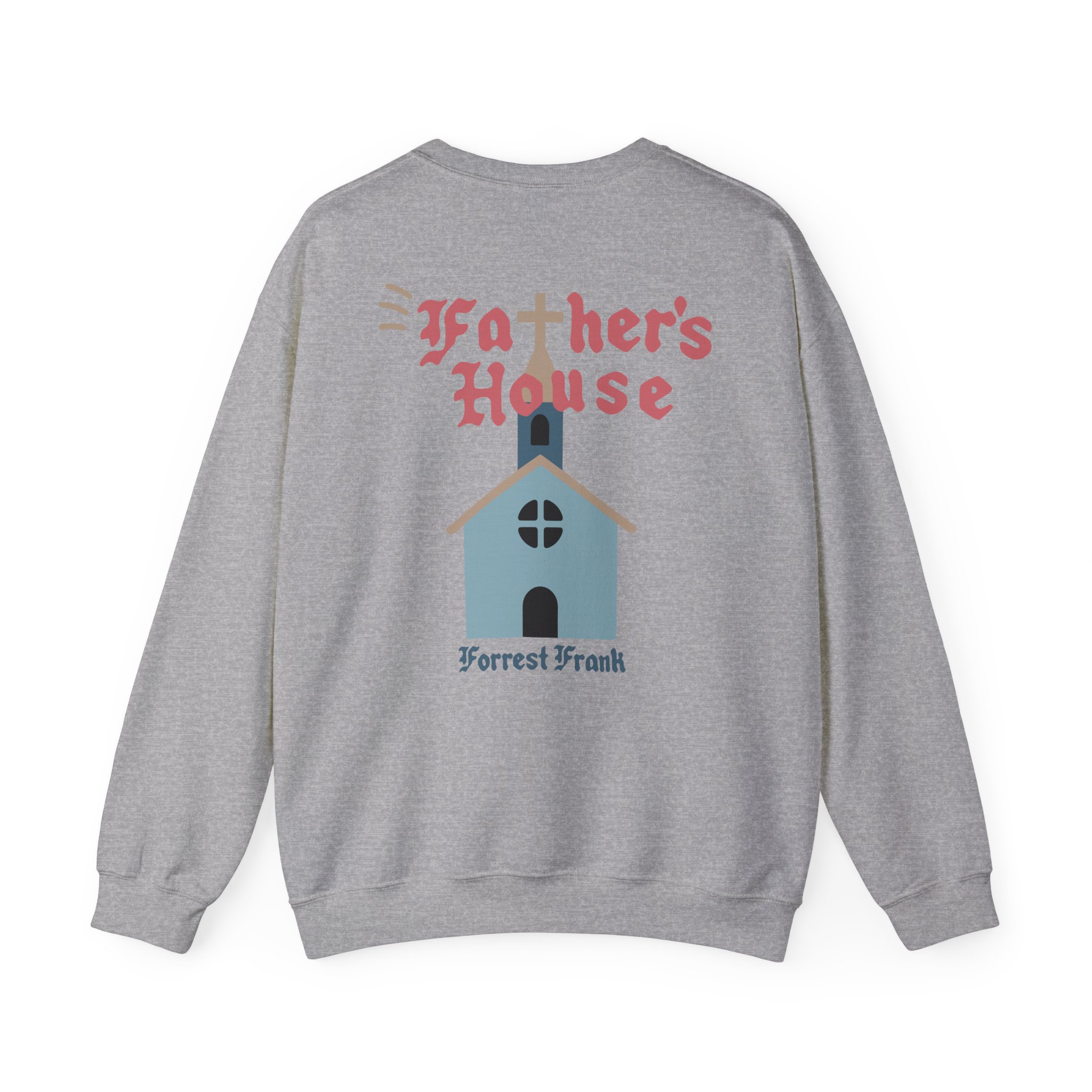 Forrest Frank Father's House Cream Unisex Heavy Blend™ Crewneck Sweatshirt - Image 8