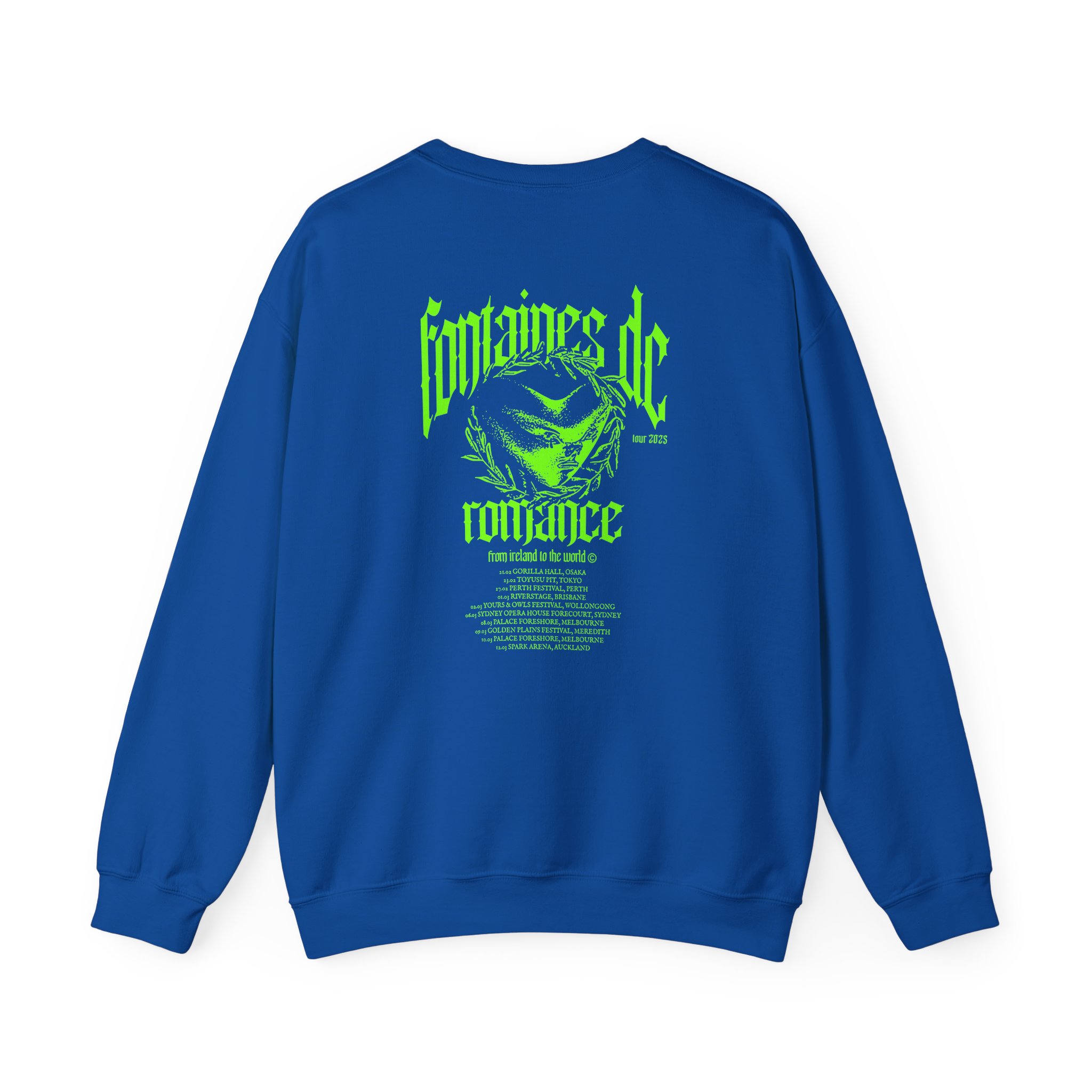 Fontaines D.C. Tour Unisex Heavy Blend™ Crewneck Sweatshirt - Image 14