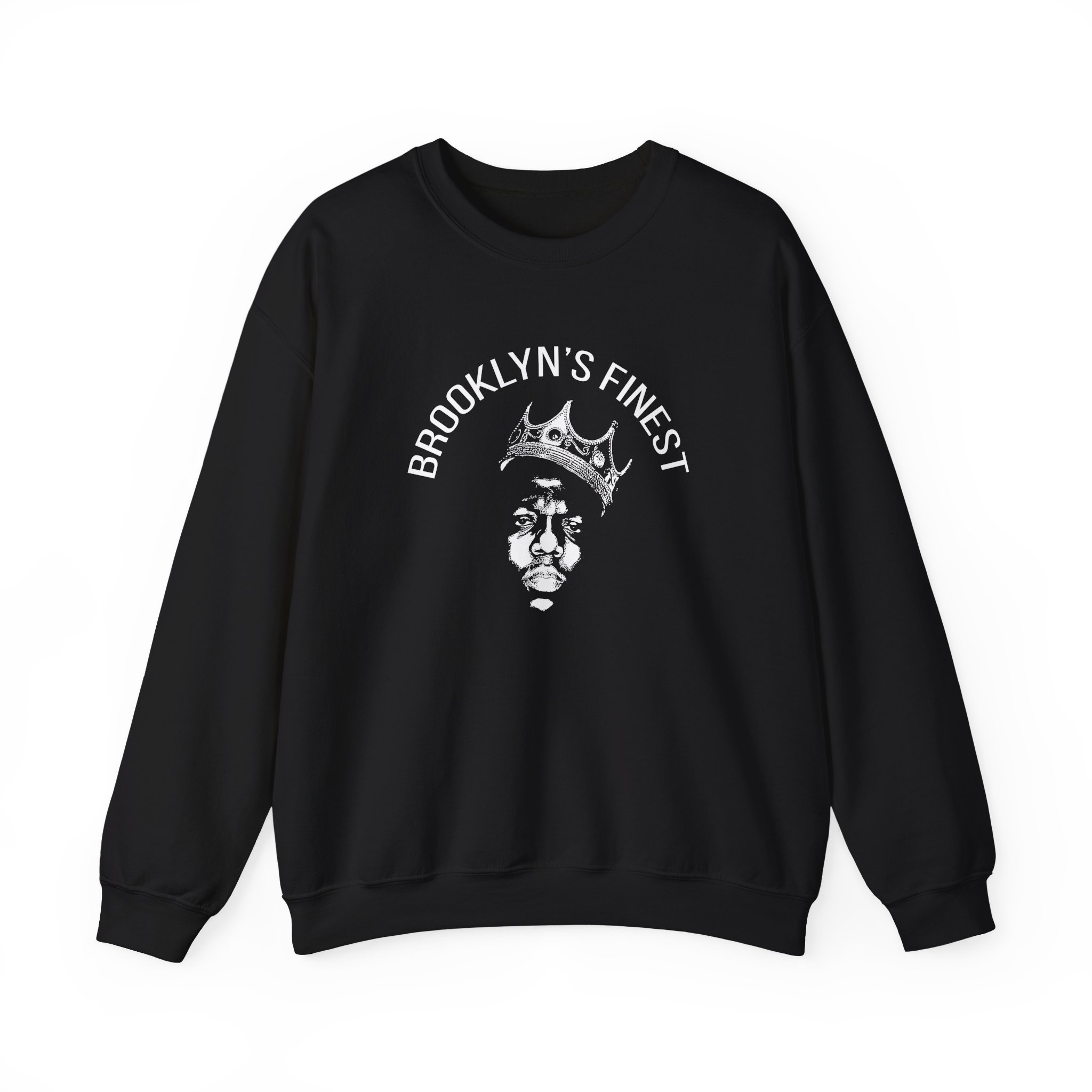Biggie Smalls Brooklyn's Finest Unisex Heavy Blend™ Crewneck Sweatshirt
