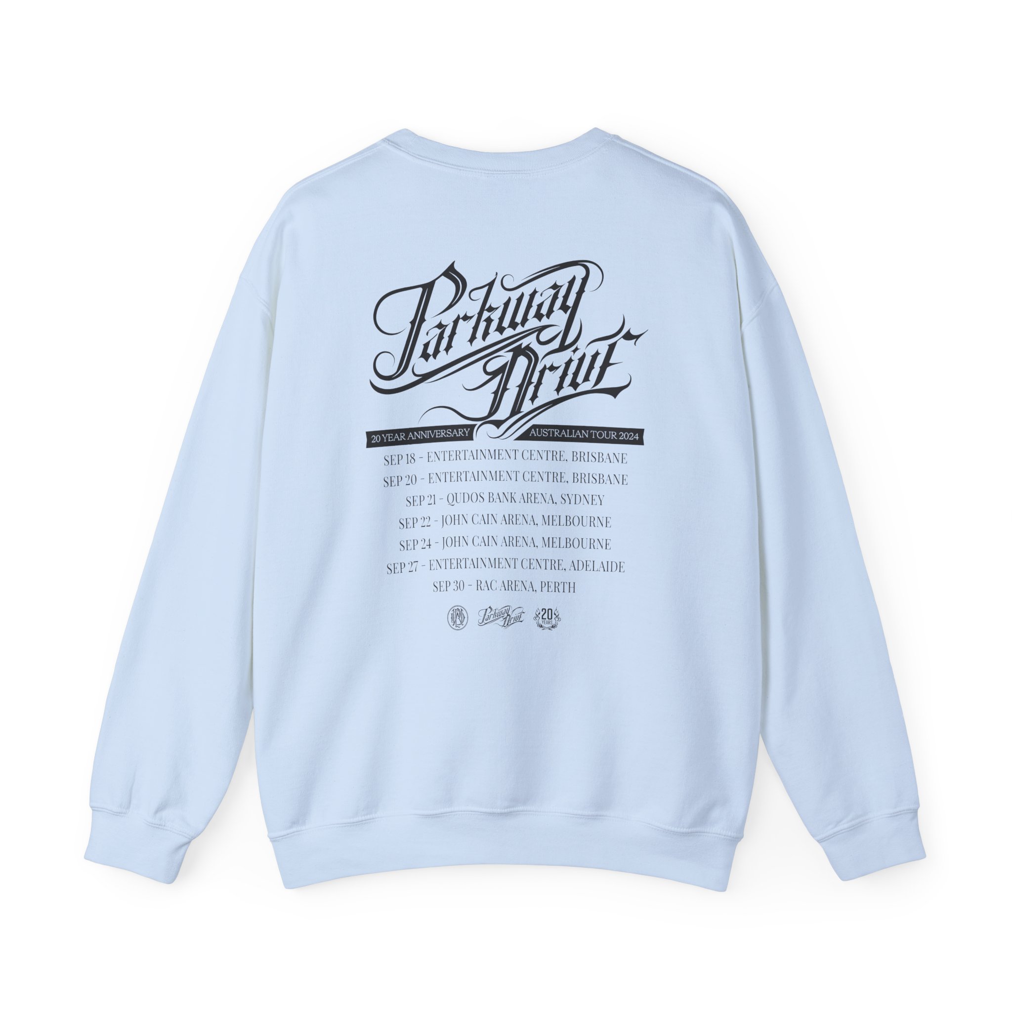 Parkway Drive Australian Tour Unisex Heavy Blend™ Crewneck Sweatshirt - Image 10