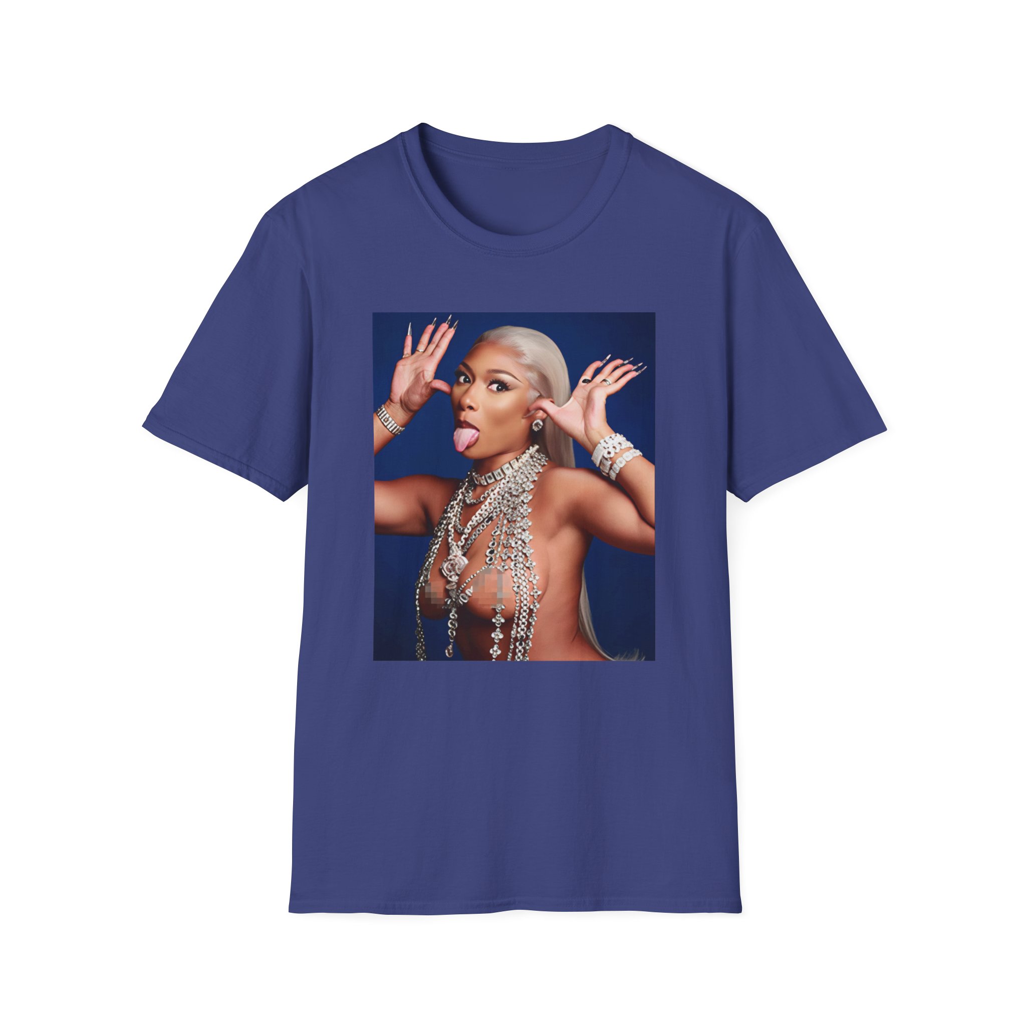 Megan Thee Stallion Hiss Tina Snow Unisex Softstyle T-Shirt - Image 15