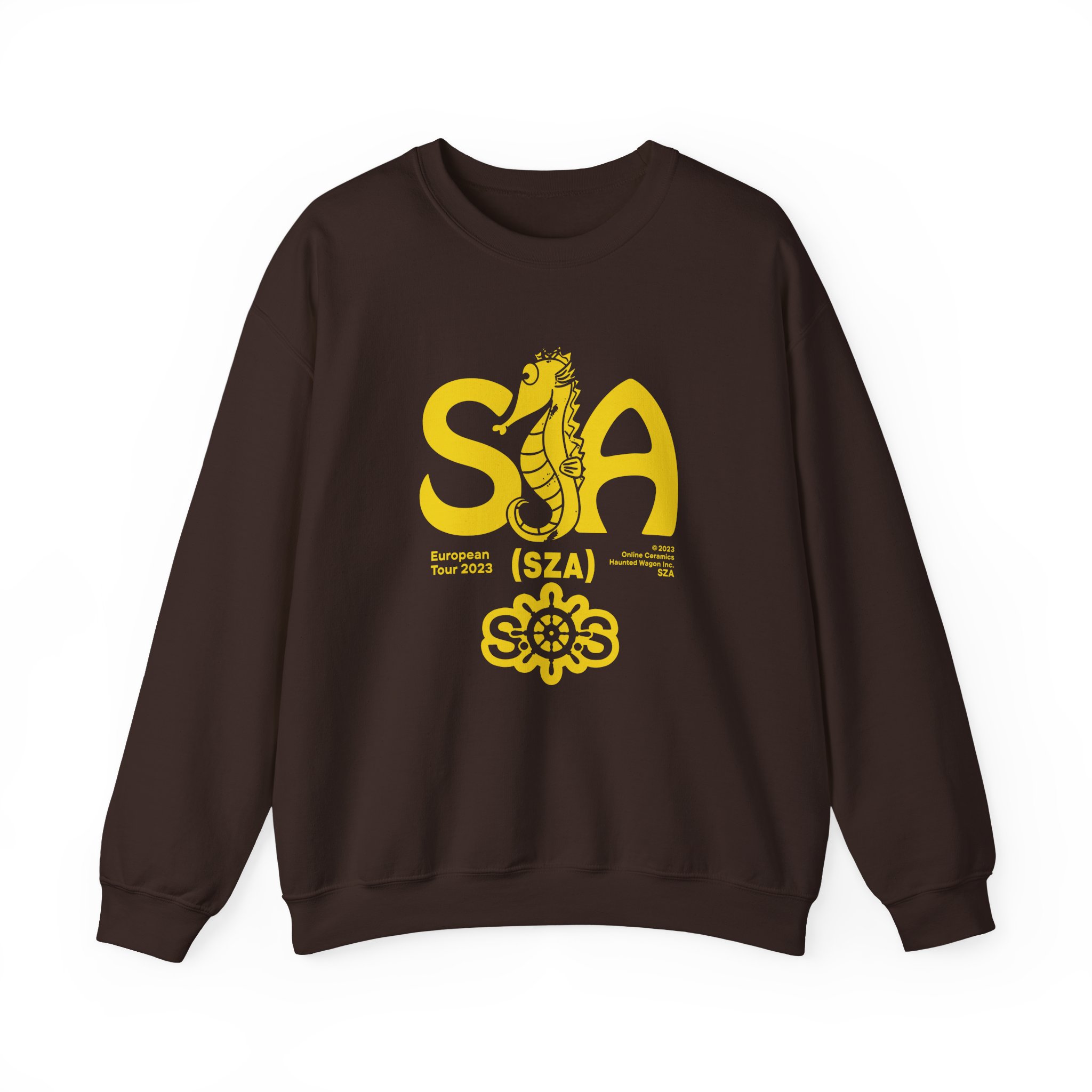 Sza Seahouse Tour Unisex Heavy Blend™ Crewneck Sweatshirt - Image 3