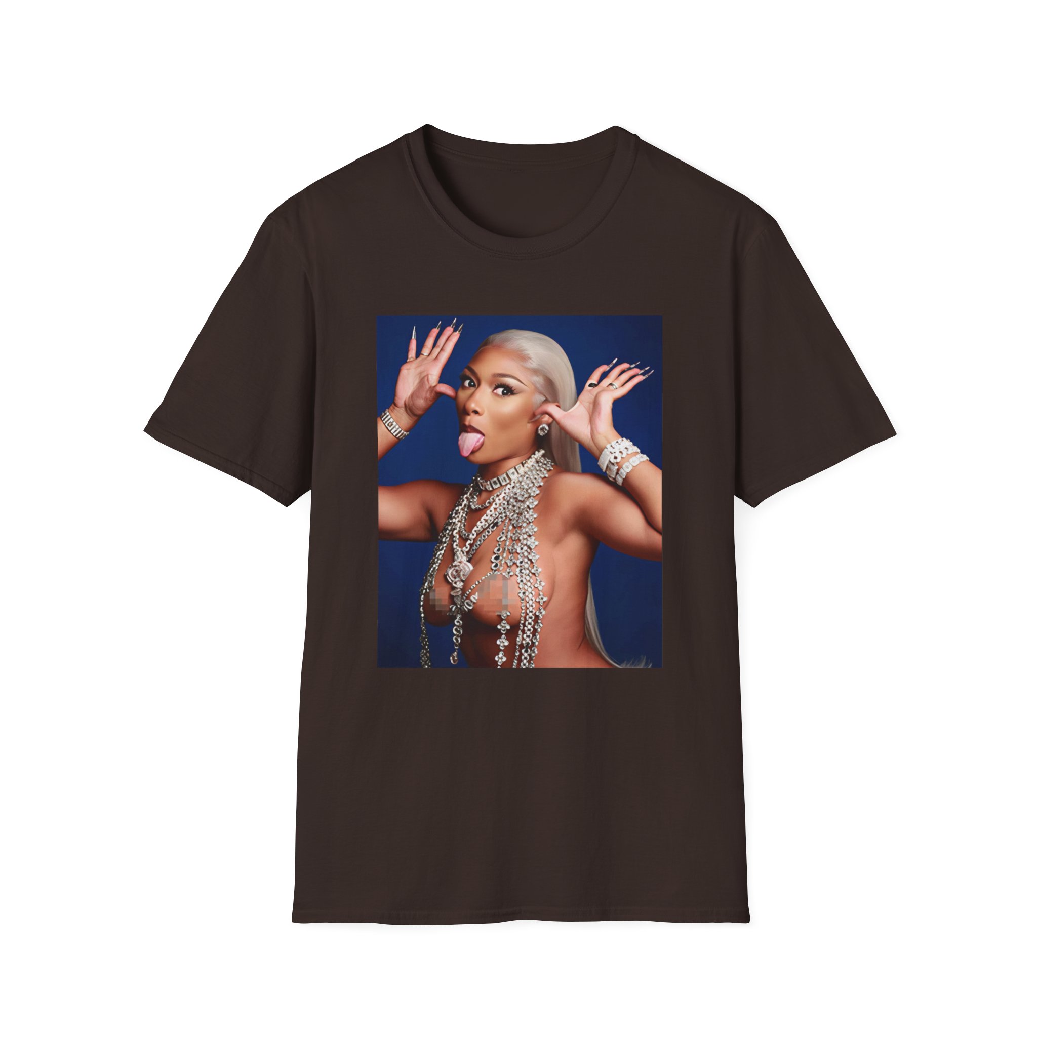 Megan Thee Stallion Hiss Tina Snow Unisex Softstyle T-Shirt - Image 7