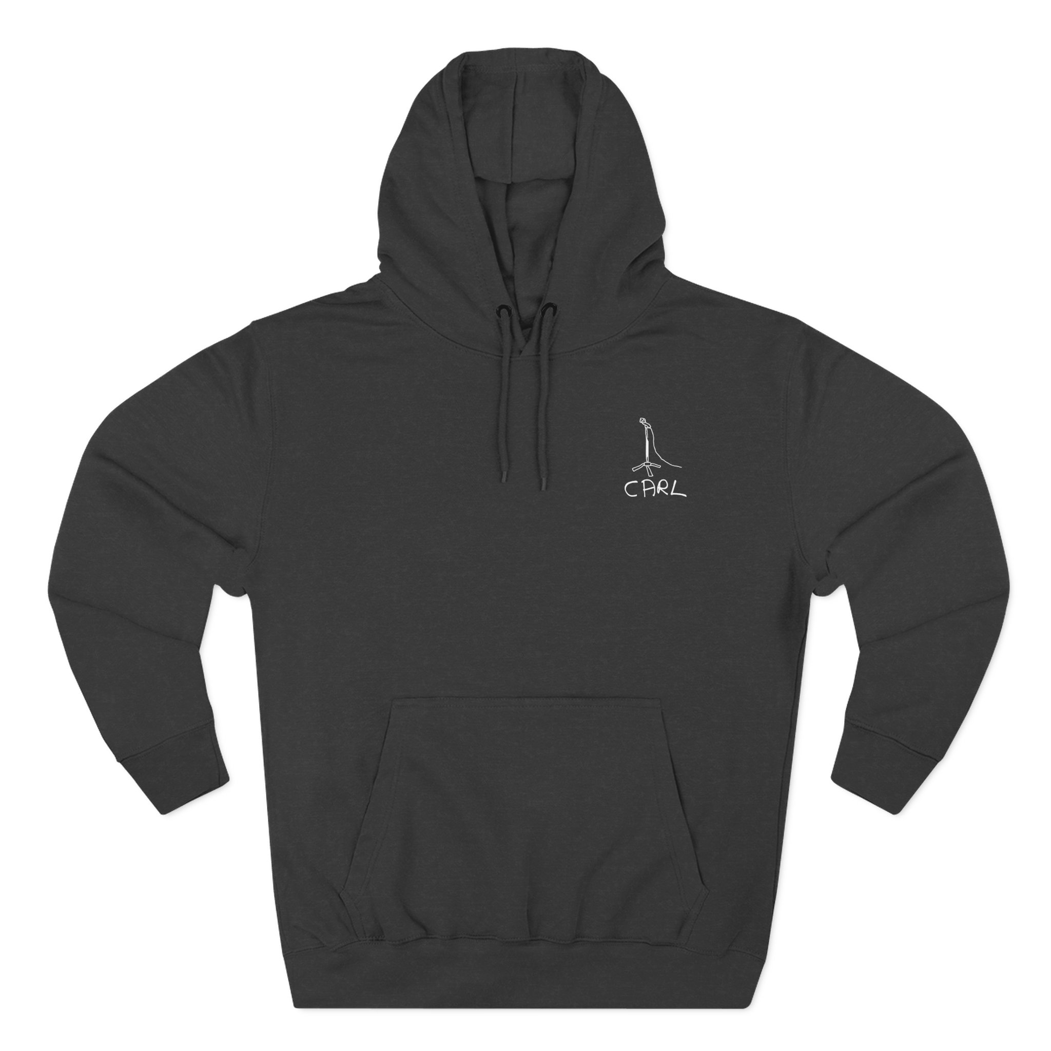 Carl Barron 2018 Black Tour Three-Panel Fleece Hoodie - Image 3
