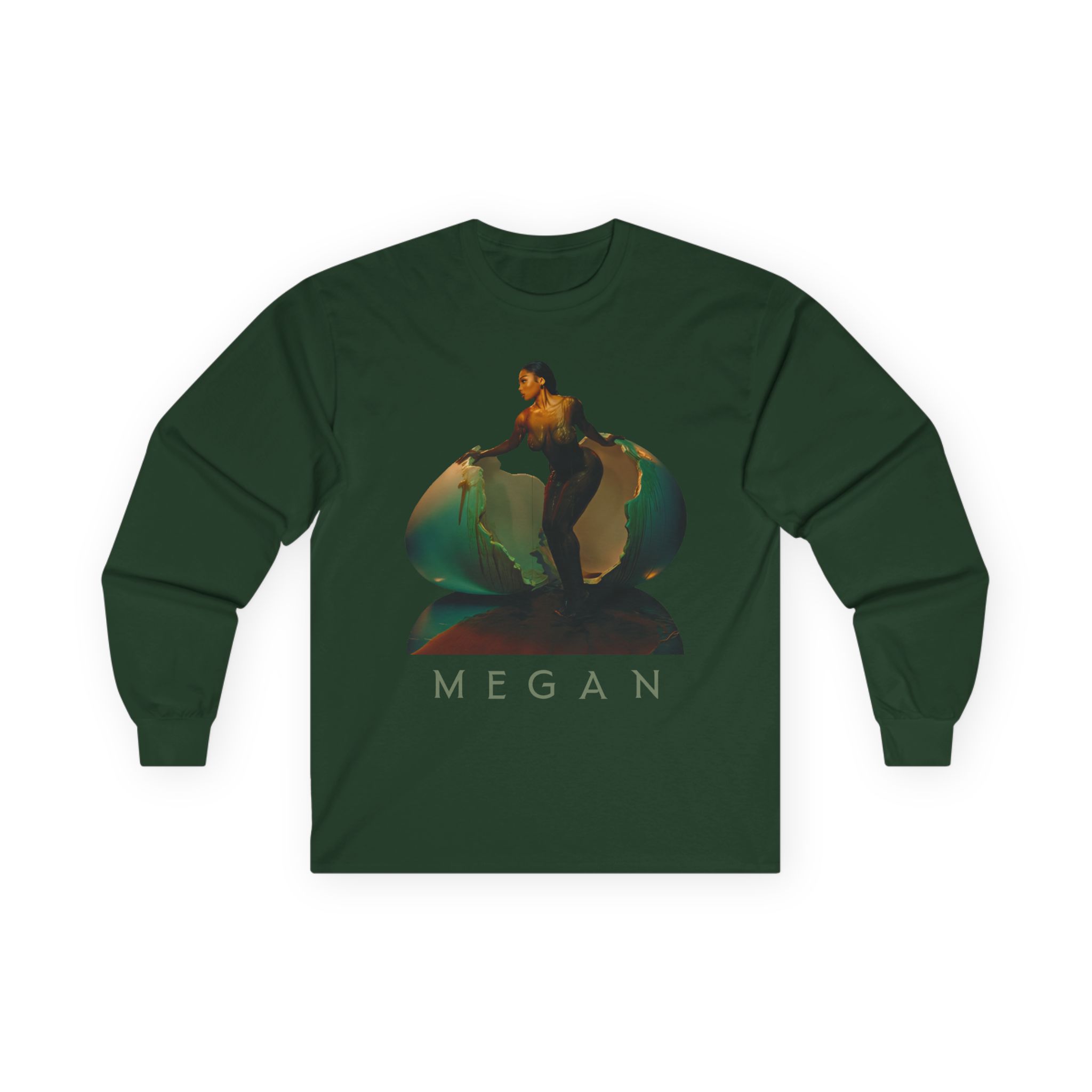 Megan Thee Stallion Egg Unisex Ultra Cotton Long Sleeve Tee - Image 9