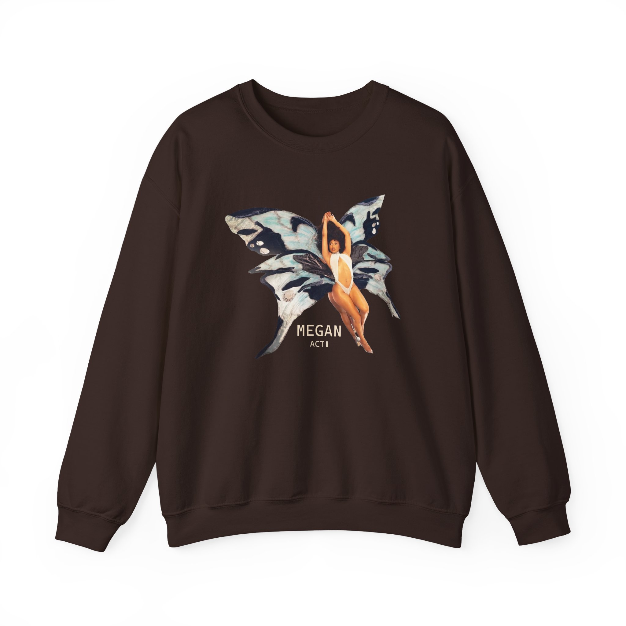 Megan Thee Stallion Butterfly Unisex Heavy Blend™ Crewneck Sweatshirt - Image 5