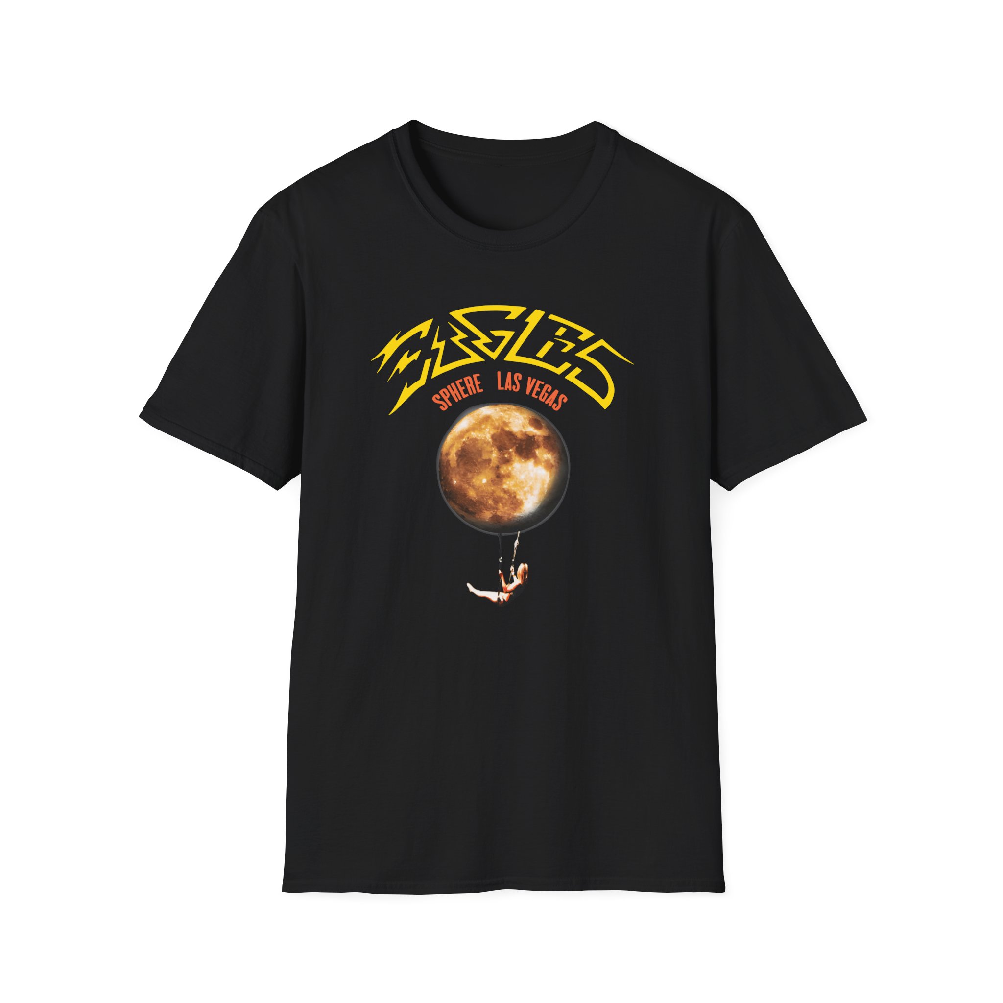 The Eagles Sphere Moon Trapeze Unisex Softstyle T-Shirt