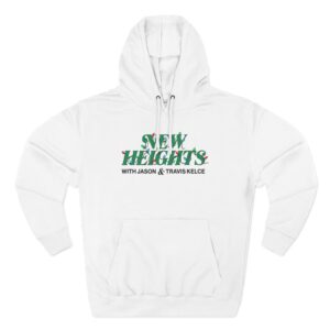 New Heights Podcast Holiday Lights Three-Panel Fleece Hoodie