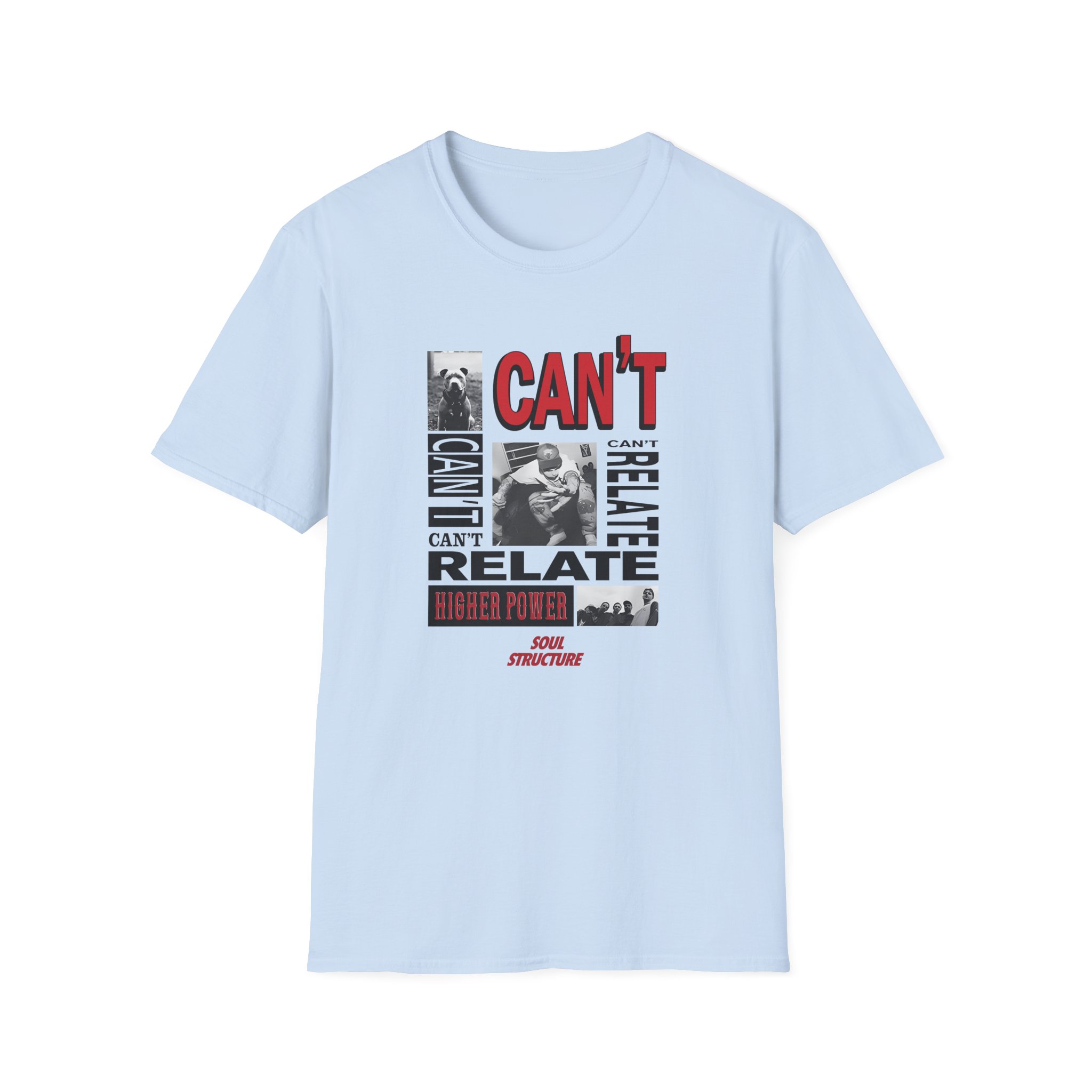 Higher Power Can't Relate Unisex Softstyle T-Shirt - Image 25