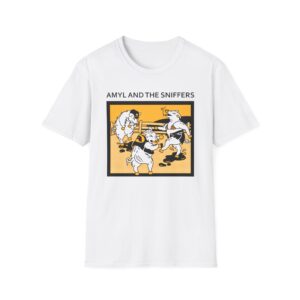 Amyl and the Sniffers Pigs Unisex Softstyle T-Shirt