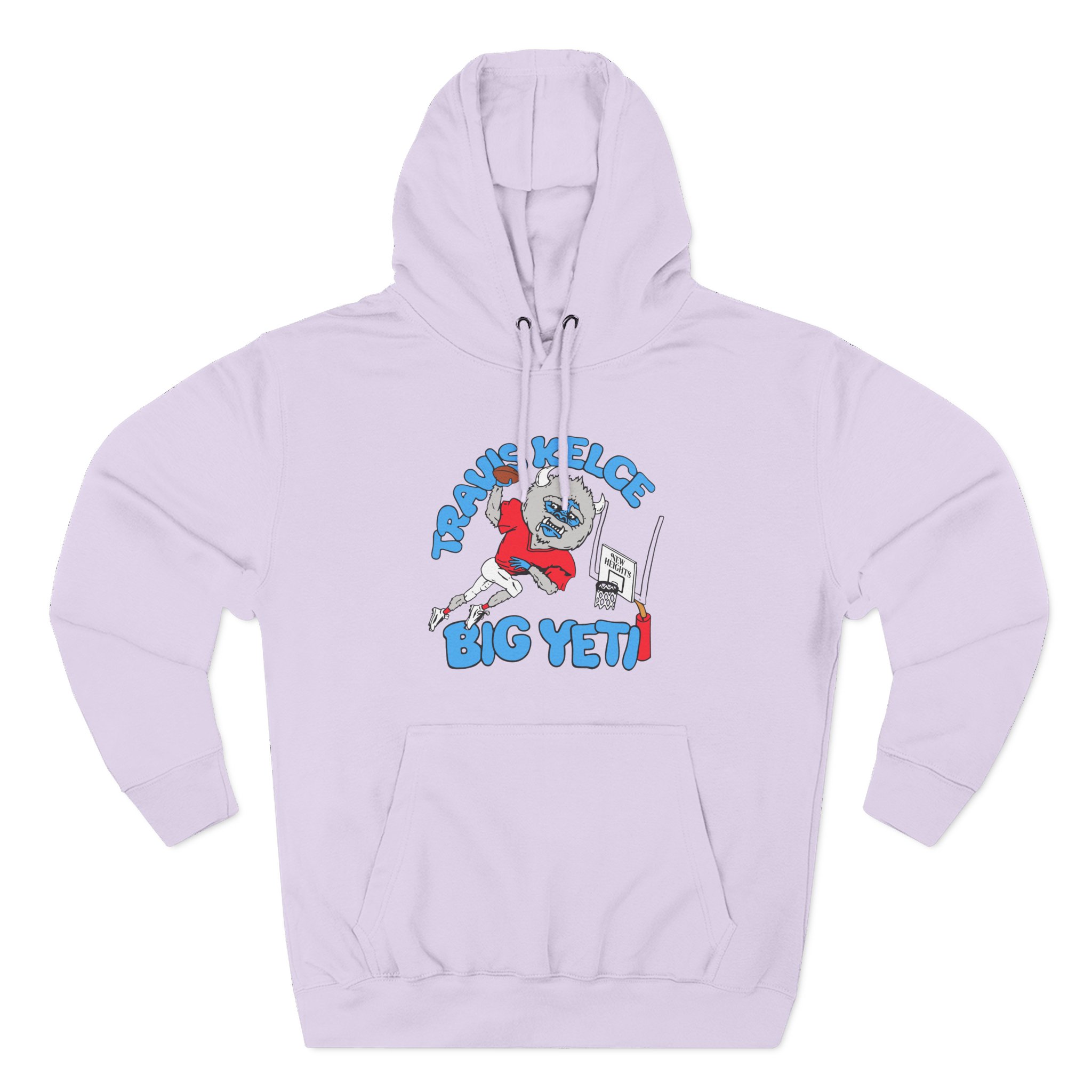New Heights Travis Kelce Big Yeti Three-Panel Fleece Hoodie - Image 11