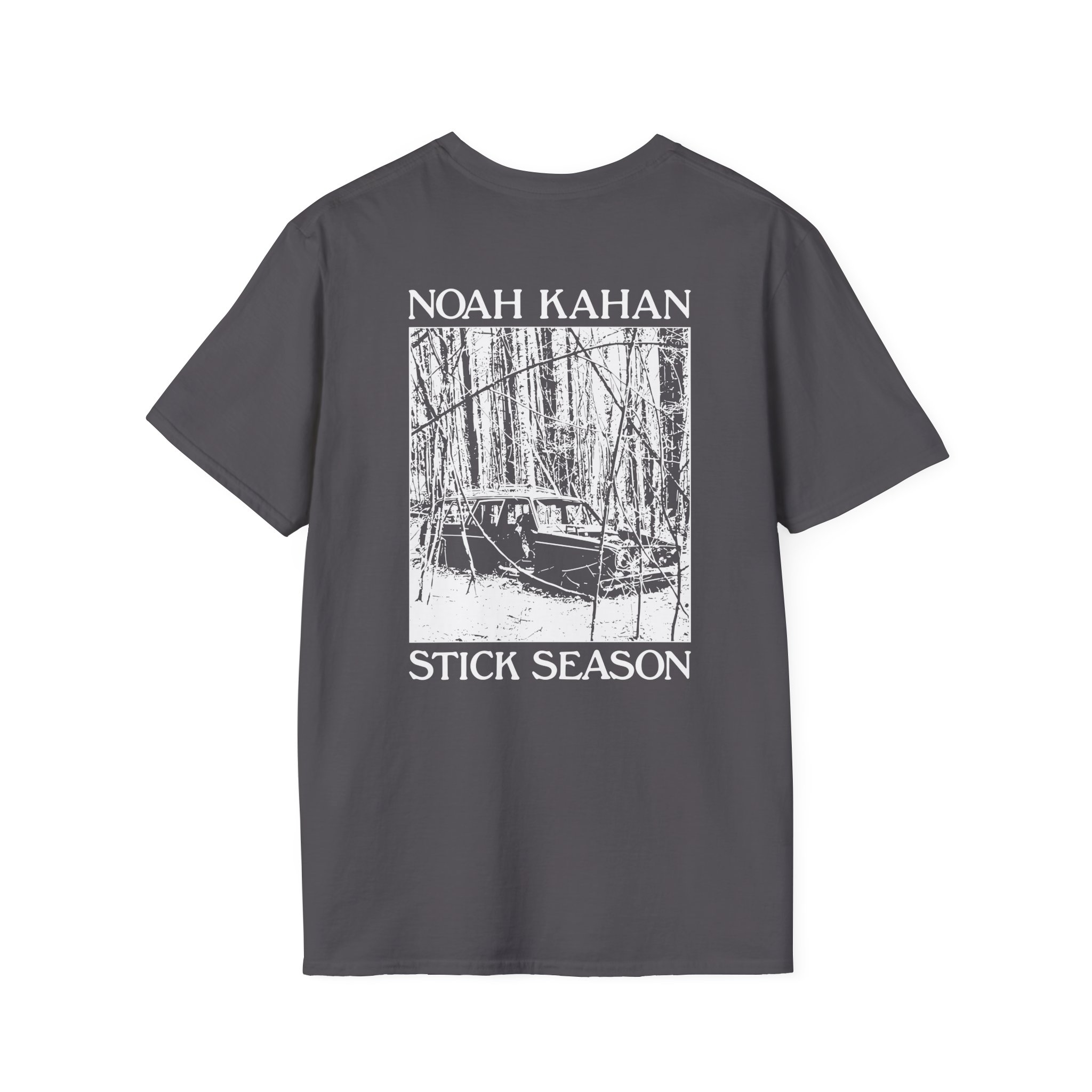 Noah Kahan Stick Season Blue Spruce Unisex Softstyle T-Shirt - Image 12