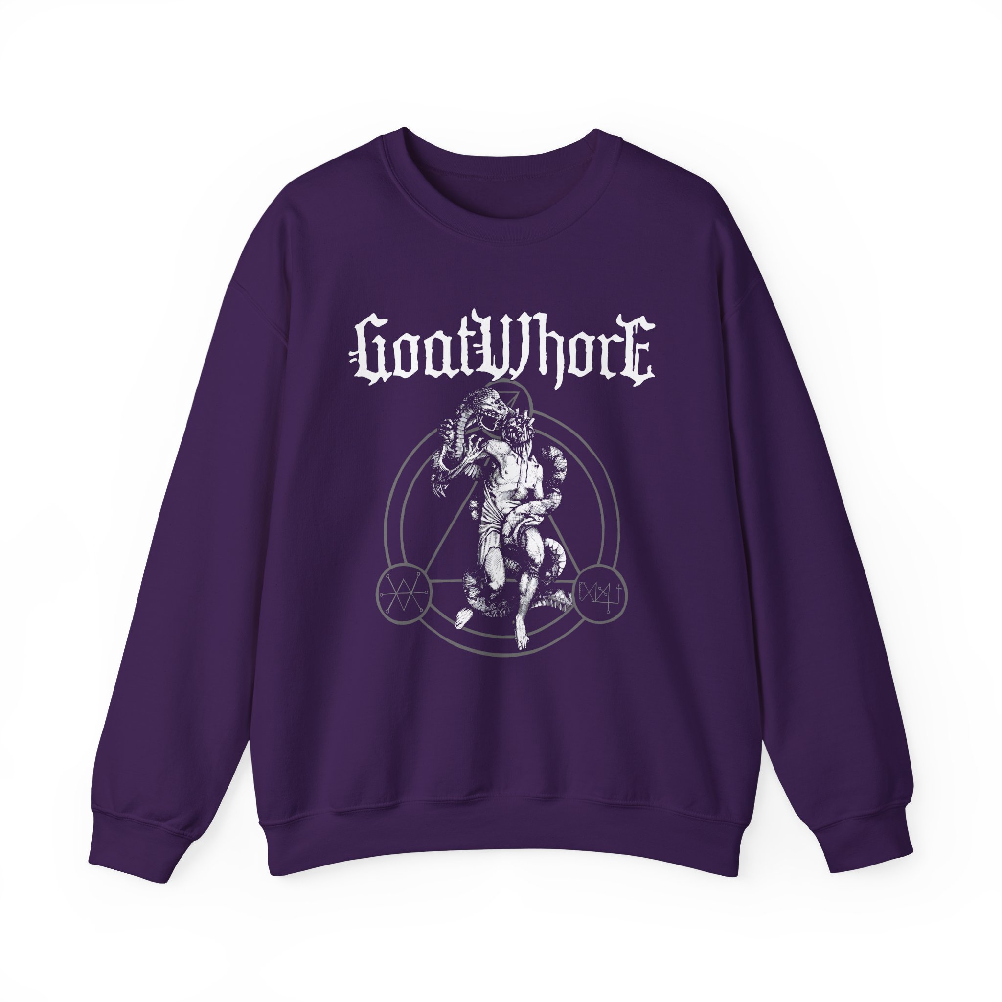 Goatwhore serpent Soul Unisex Heavy Blend™ Crewneck Sweatshirt - Image 7