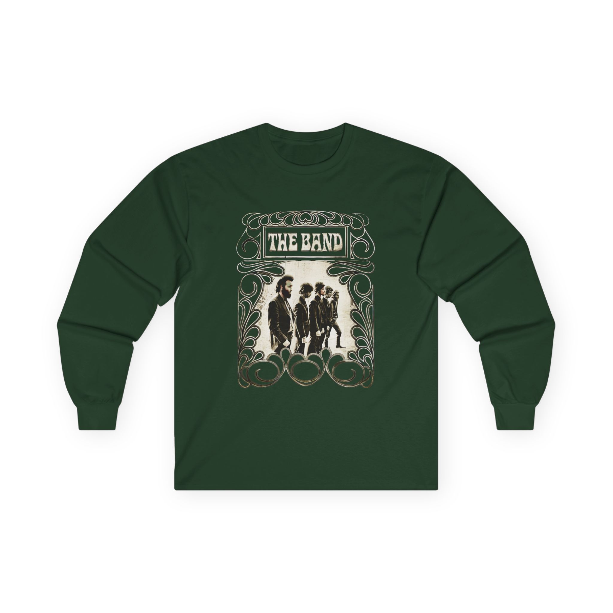 The Band Vintage Filagree Unisex Ultra Cotton Long Sleeve Tee - Image 5