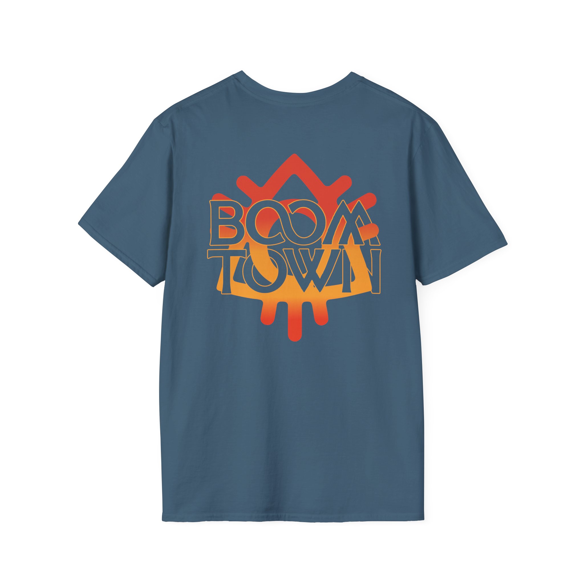 Boomtown Connected Citizen Unisex Softstyle T-Shirt - Image 14