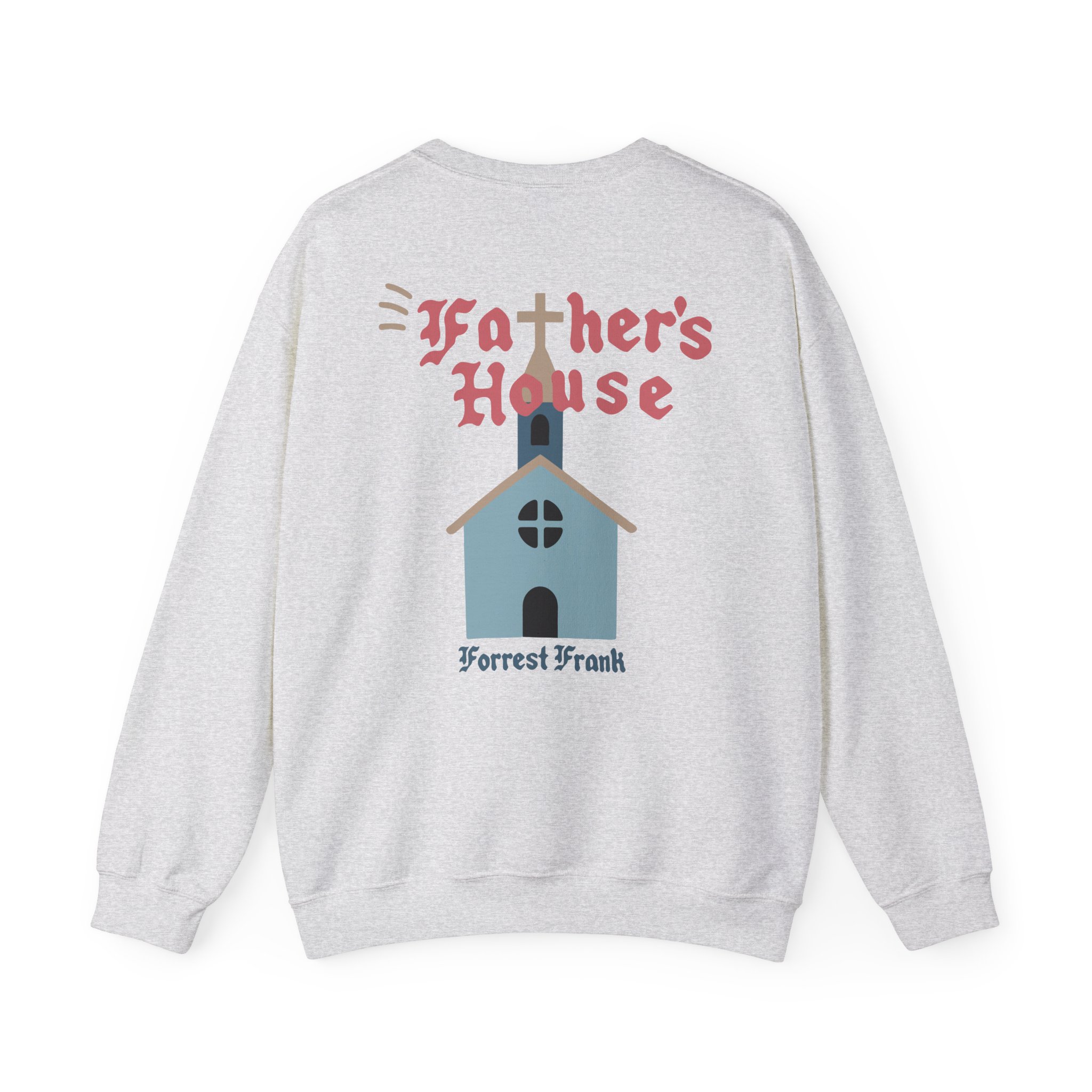 Forrest Frank Father's House Cream Unisex Heavy Blend™ Crewneck Sweatshirt - Image 6