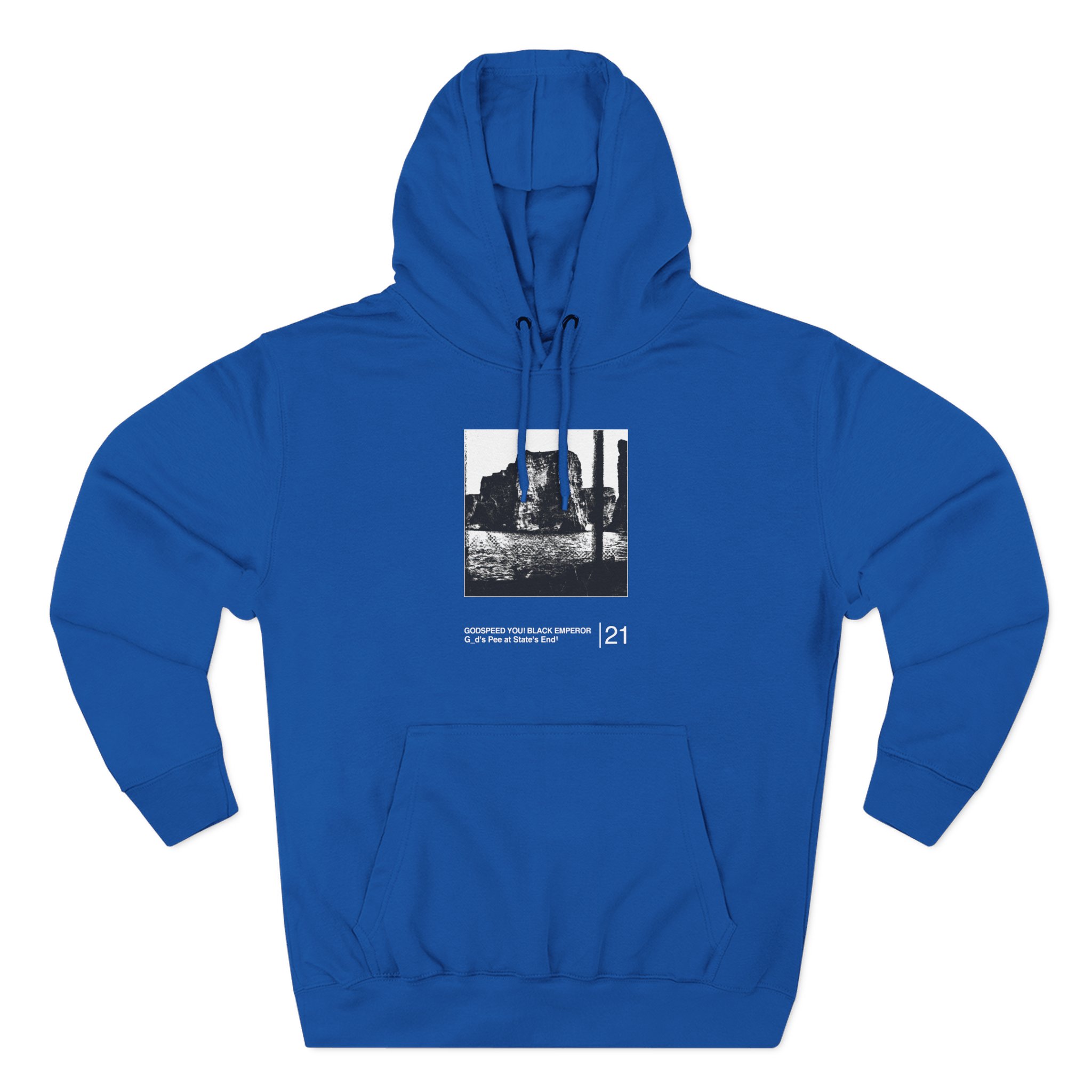 Godspeed You! Black Emperor God's Pee at State's End! Three-Panel Fleece Hoodie - Image 7