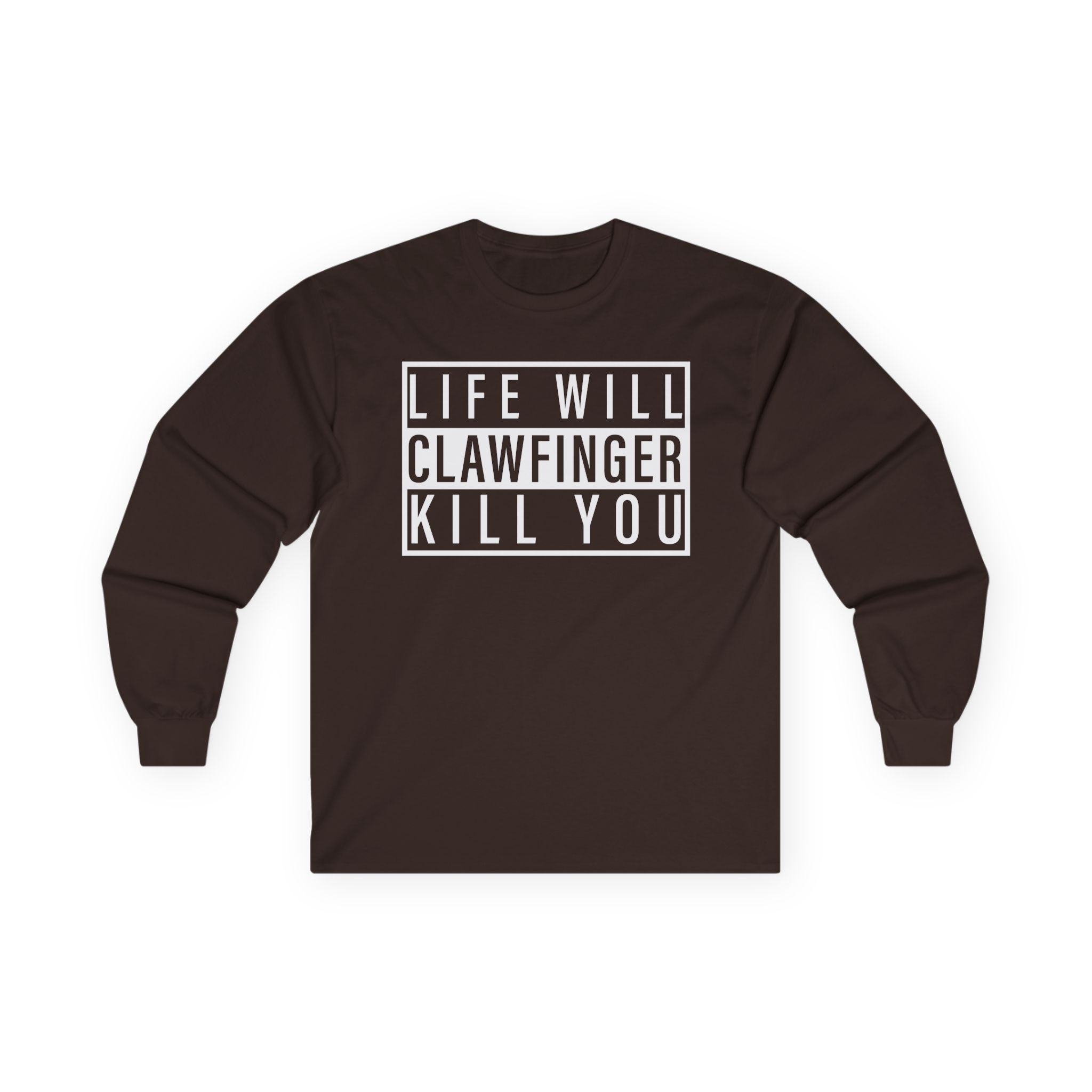 Clawfinger Life Will Kill You Unisex Ultra Cotton Long Sleeve Tee - Image 5
