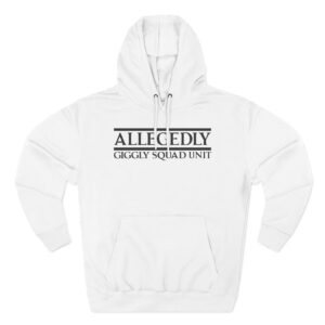 Giggly Squad Allegedly Three-Panel Fleece Hoodie