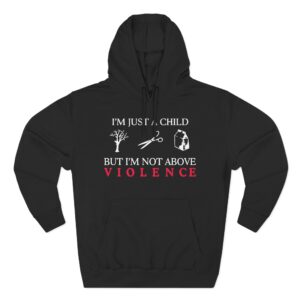Ethel Cain Not Above Violence Three-Panel Fleece Hoodie