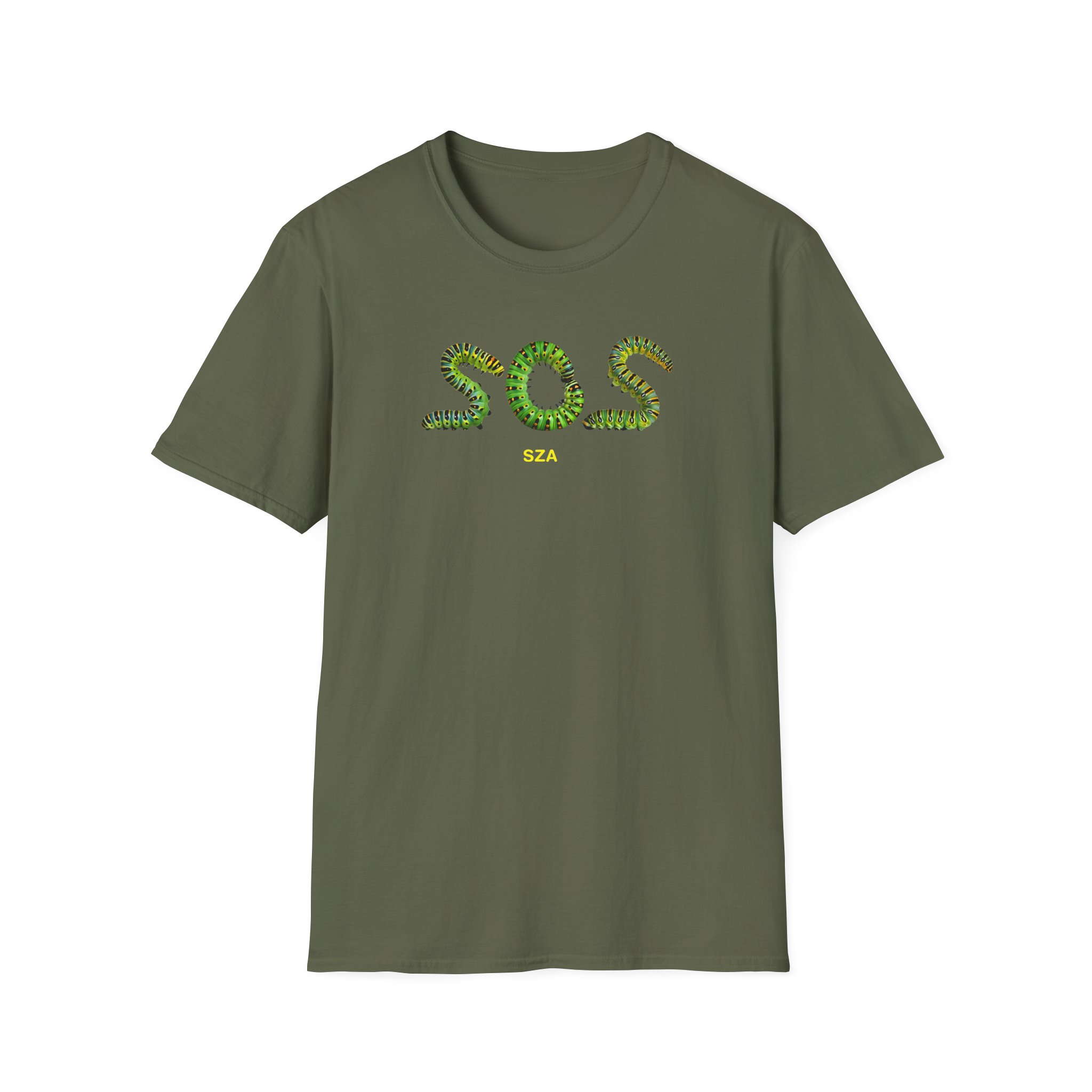 Sza Sos Deluxe Caterpillar Unisex Softstyle T-Shirt - Image 7