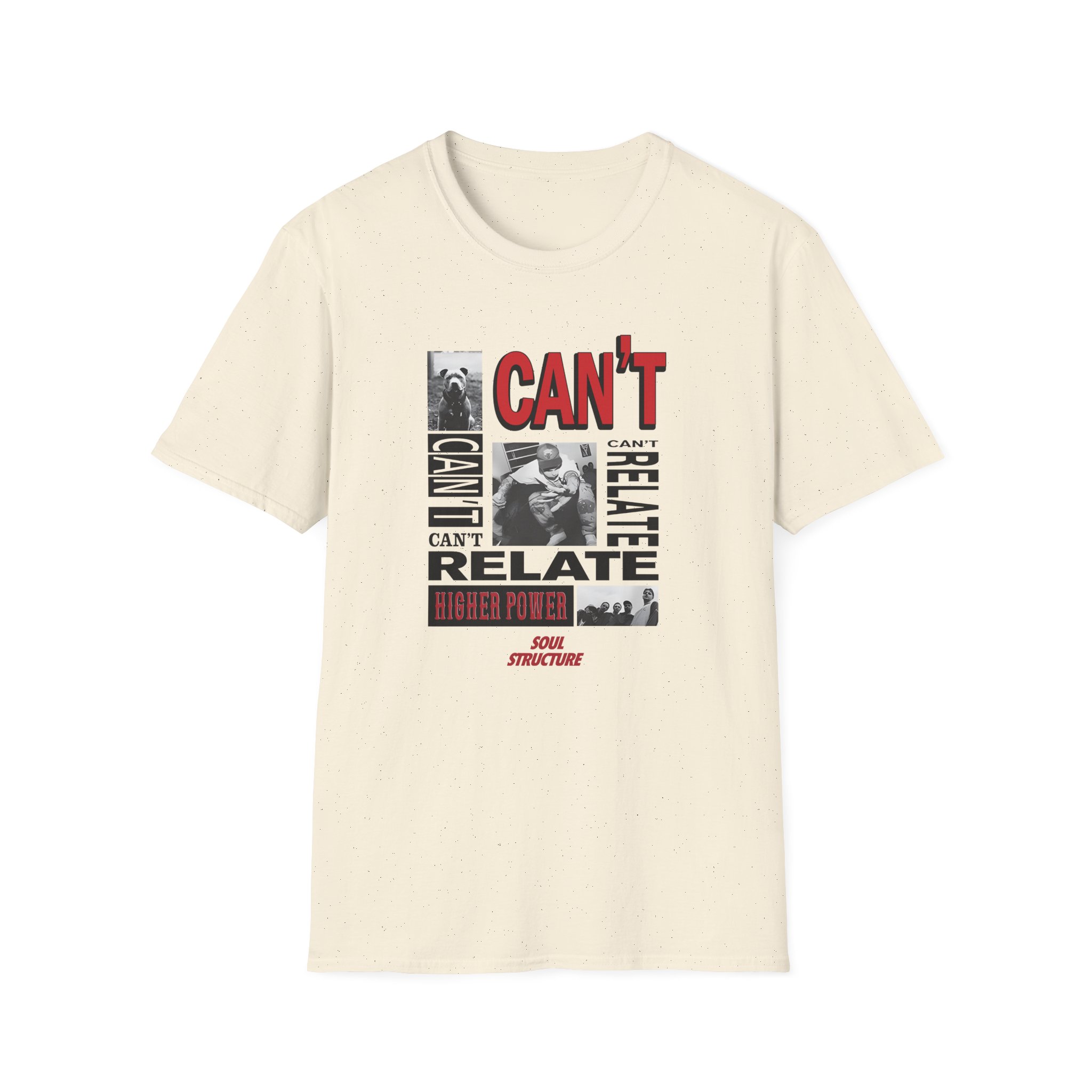 Higher Power Can't Relate Unisex Softstyle T-Shirt - Image 9