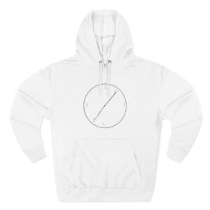 Carl Barron Clock Cream Three-Panel Fleece Hoodie