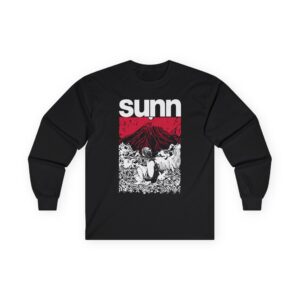 Sunn O Caroline Harrison Volcano Unisex Ultra Cotton Long Sleeve Tee