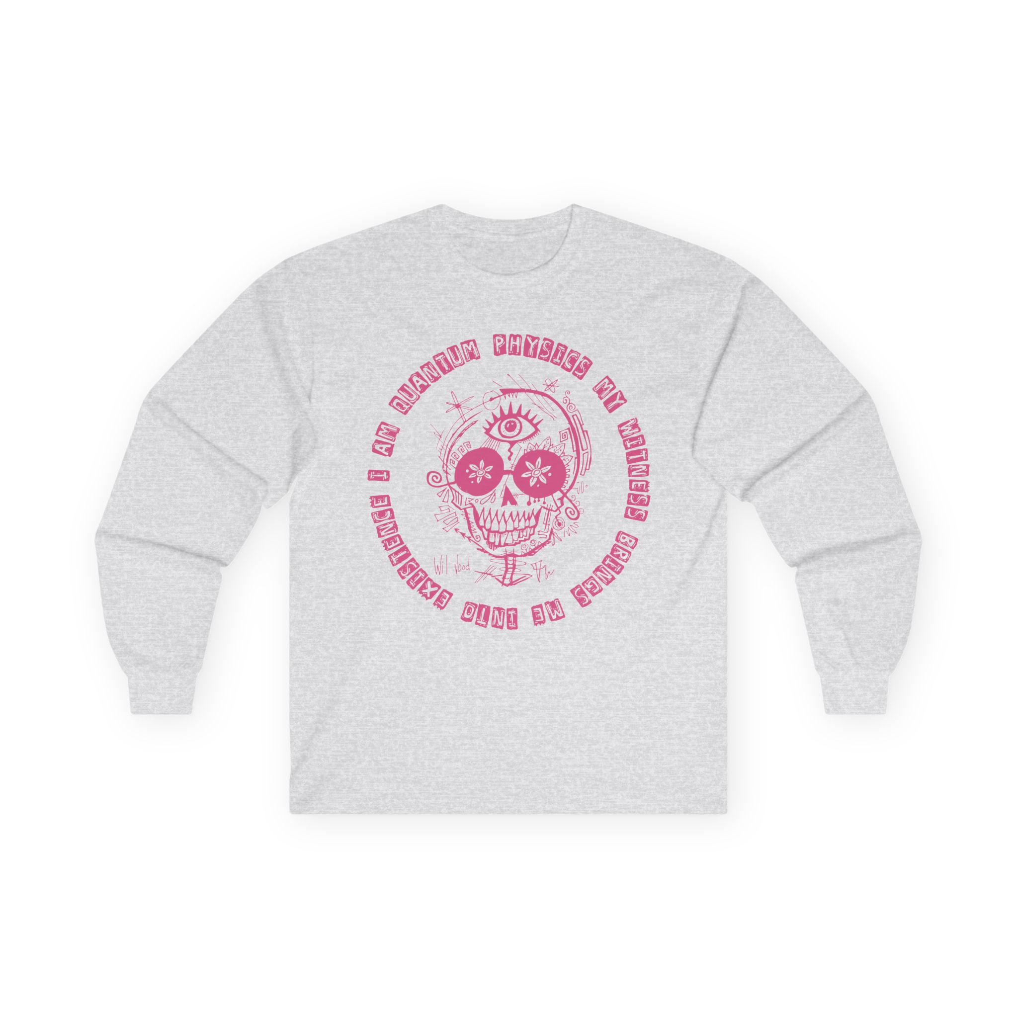 Will Wood I/me/myself Unisex Ultra Cotton Long Sleeve Tee - Image 3