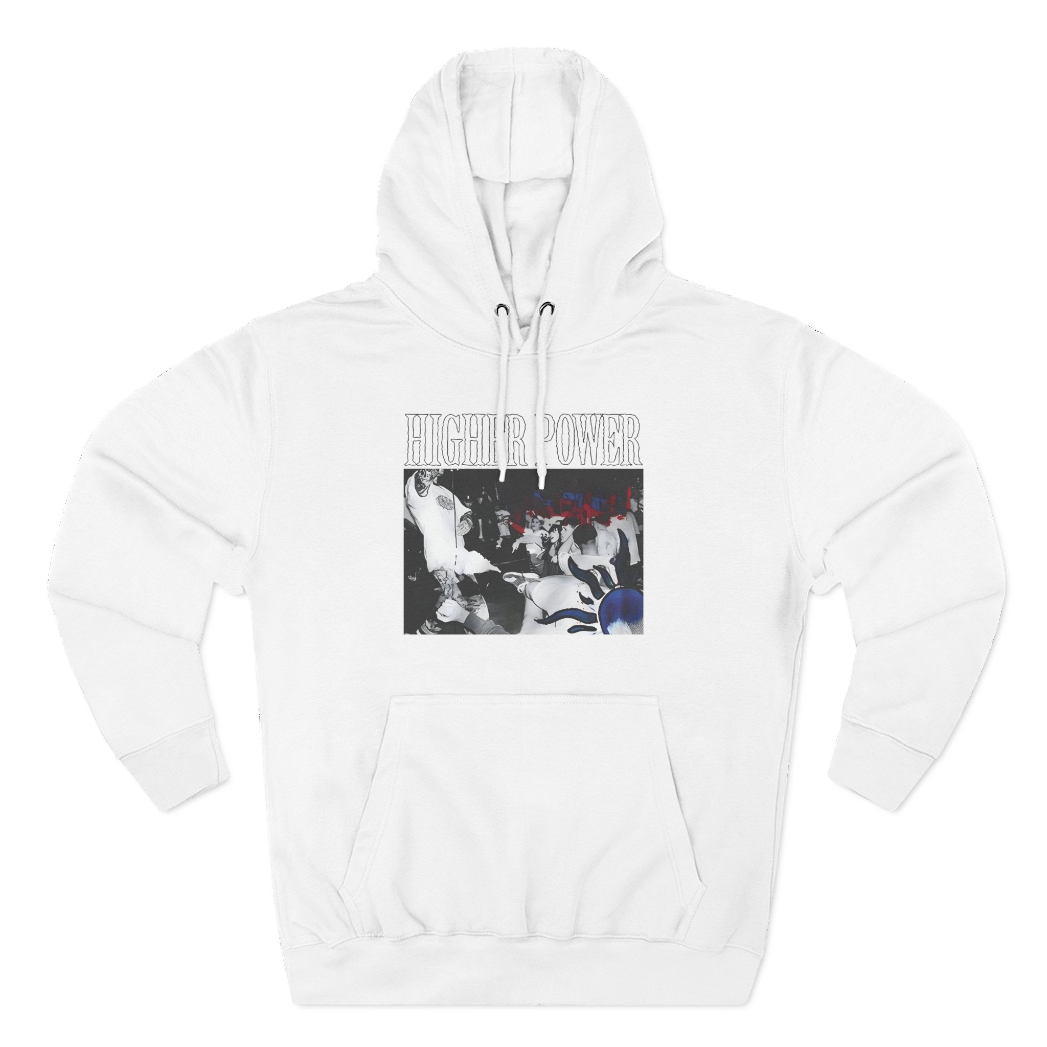 Higher Power Painted Photo Three-Panel Fleece Hoodie