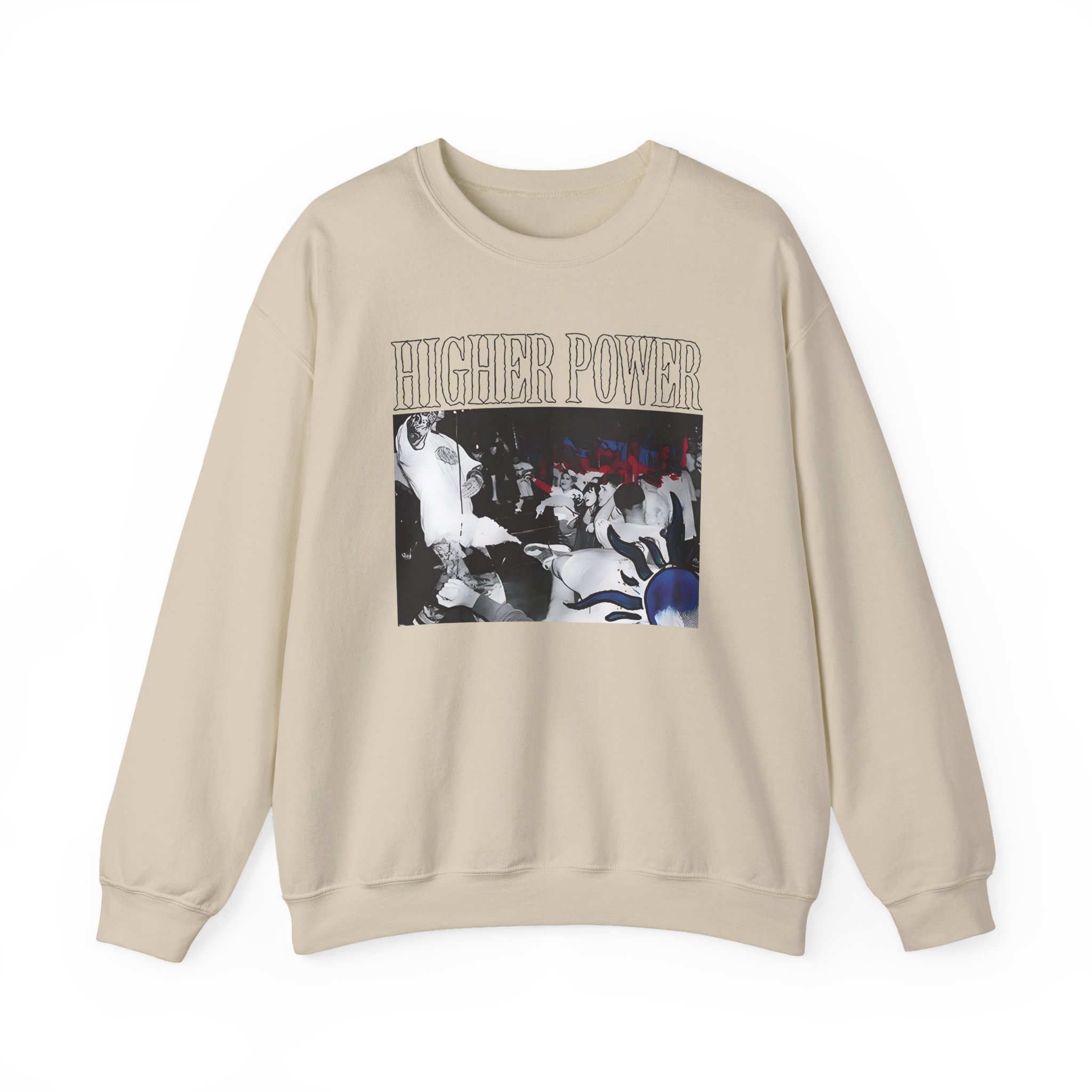 Higher Power Painted Photo Unisex Heavy Blend™ Crewneck Sweatshirt - Image 5