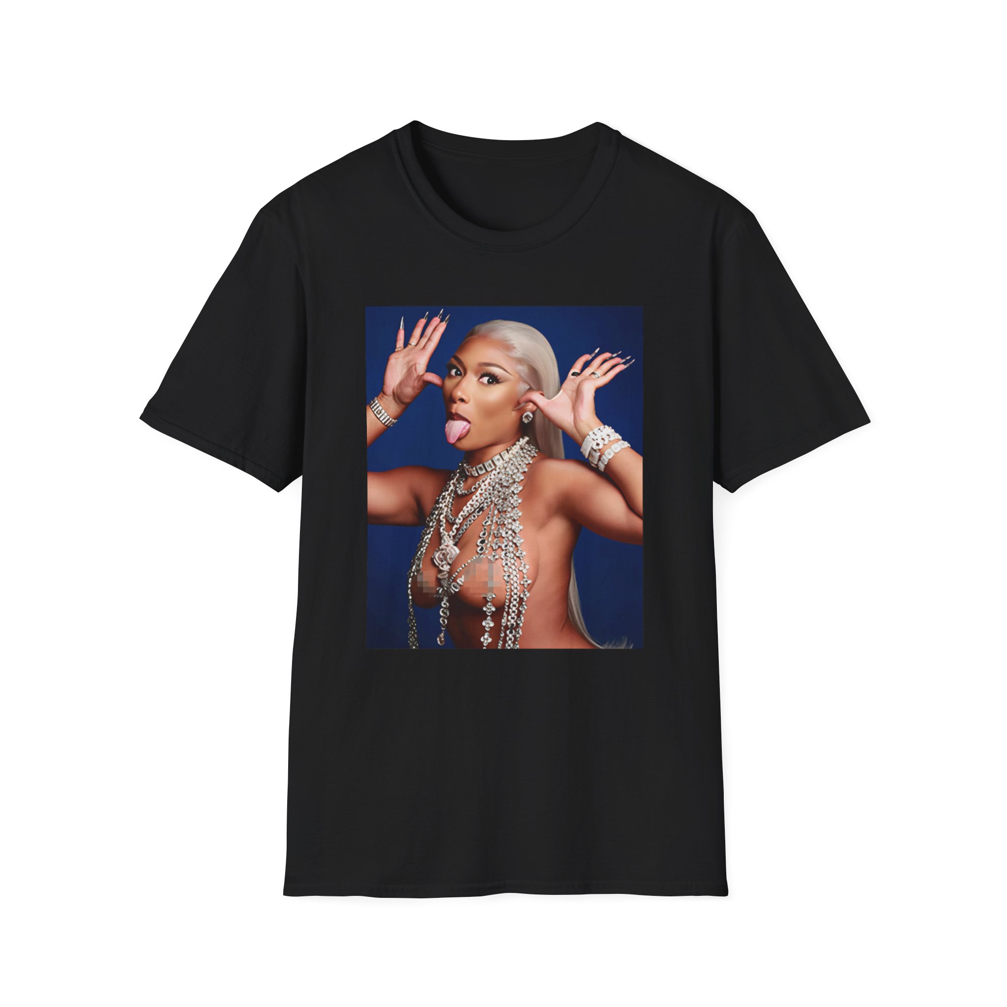 Megan Thee Stallion Hiss Tina Snow Unisex Softstyle T-Shirt