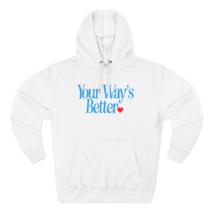 Forrest Frank Your Way's Better Three-Panel Fleece Hoodie