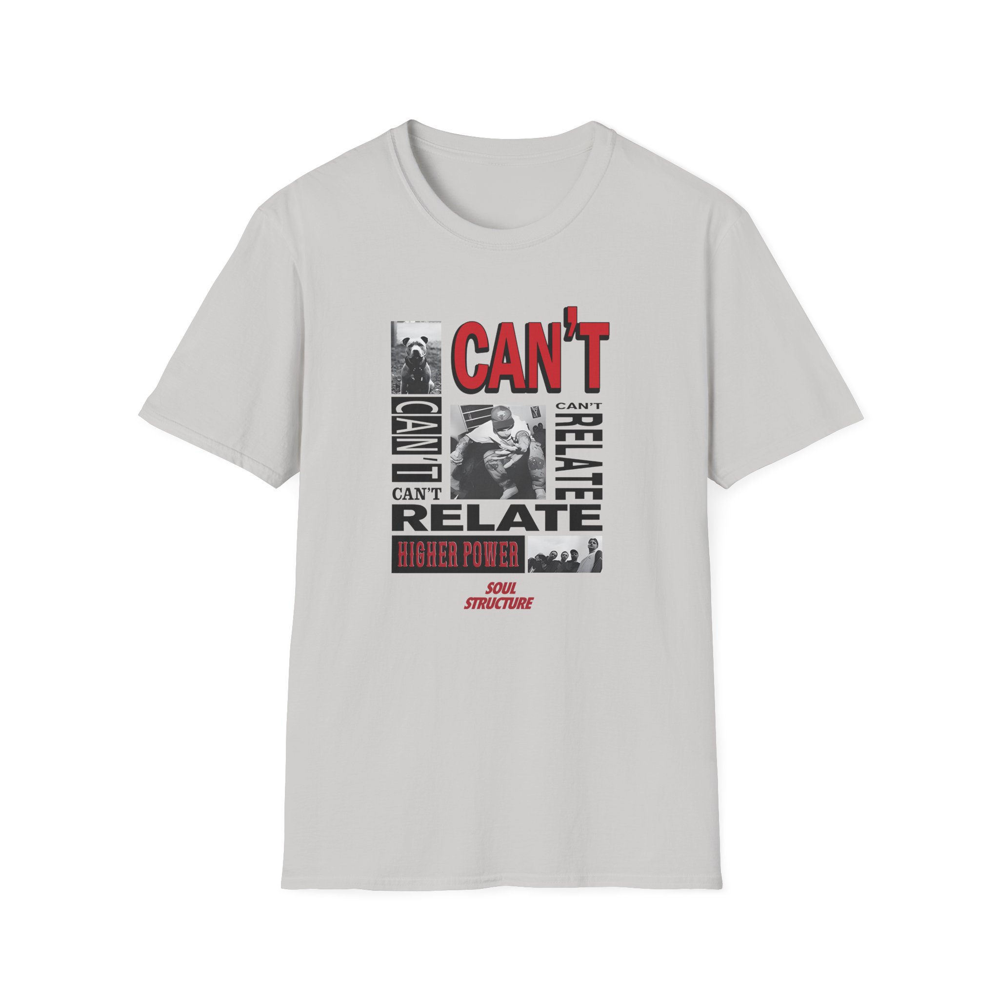 Higher Power Can't Relate Unisex Softstyle T-Shirt - Image 5