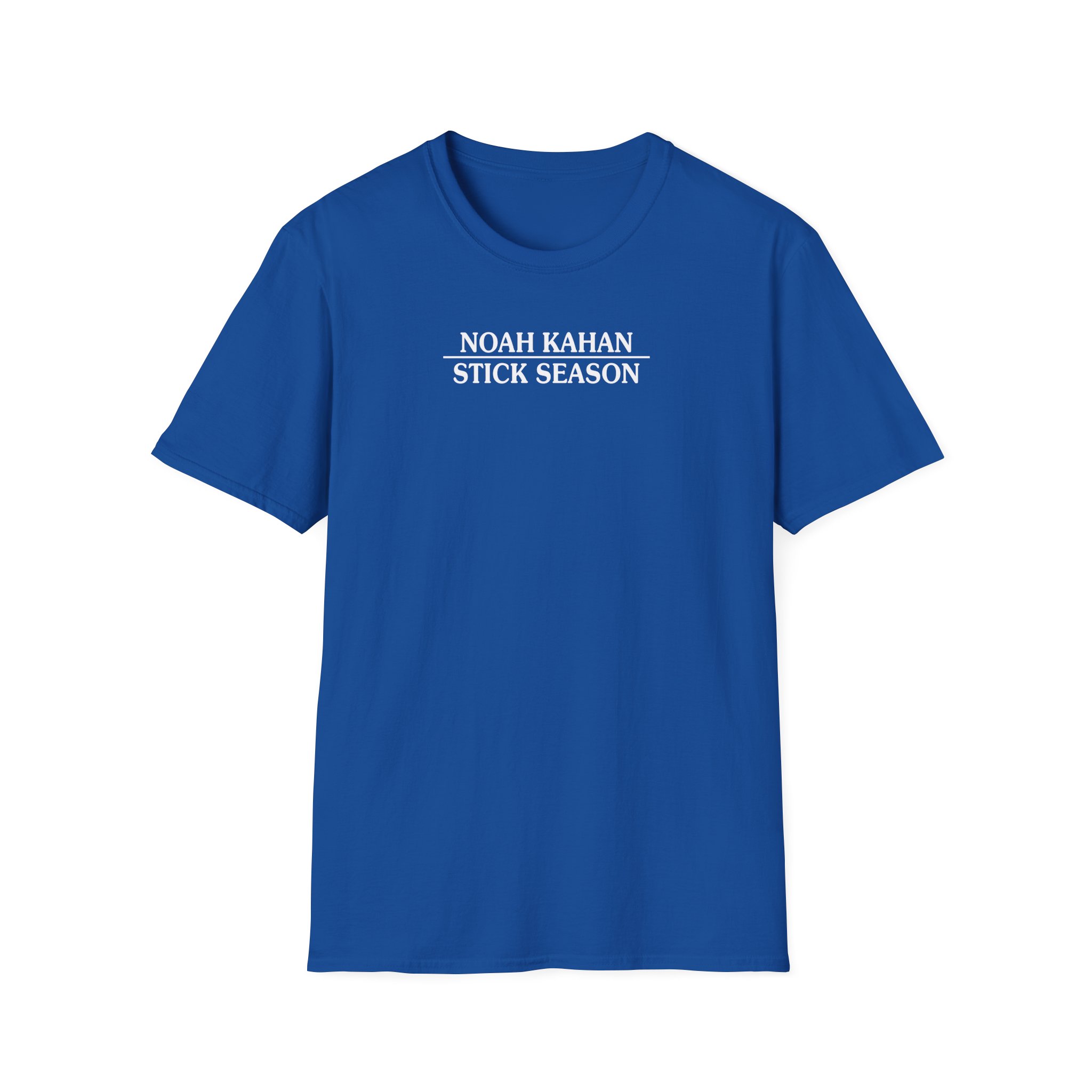 Noah Kahan Stick Season Blue Spruce Unisex Softstyle T-Shirt - Image 13