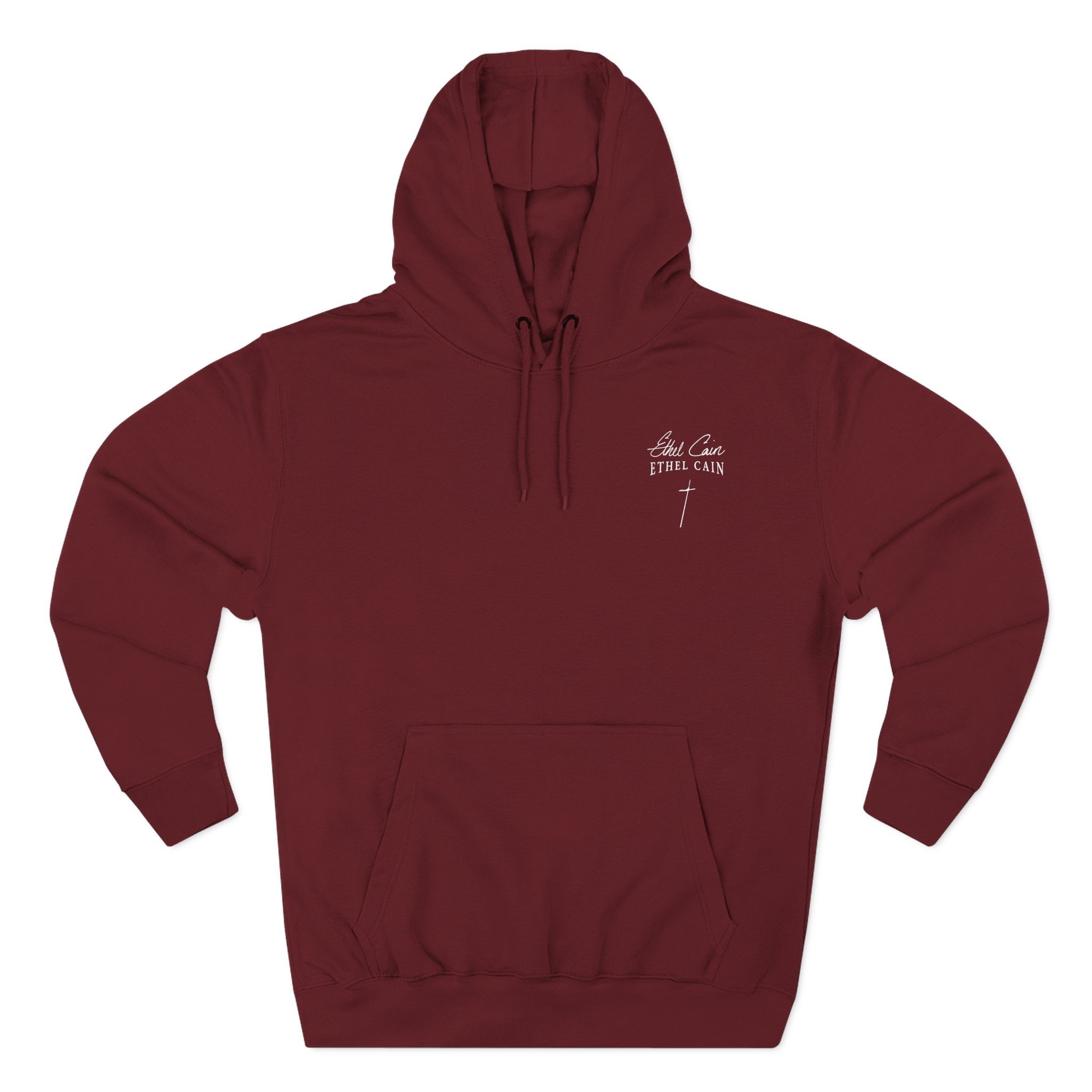 Ethel Cain Logo Three-Panel Fleece Hoodie - Image 11