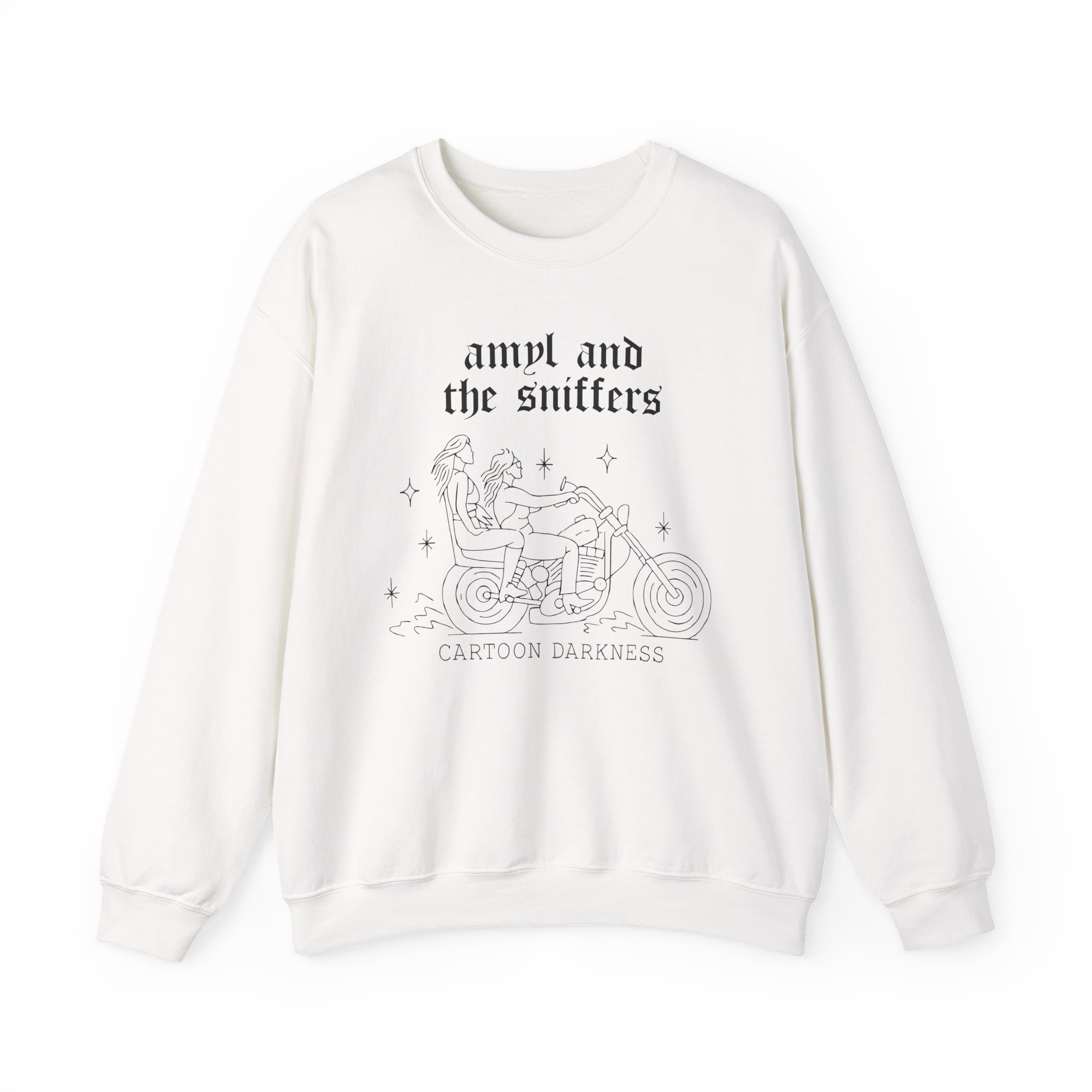 Amyl and the Sniffers Motorbike Unisex Heavy Blend™ Crewneck Sweatshirt