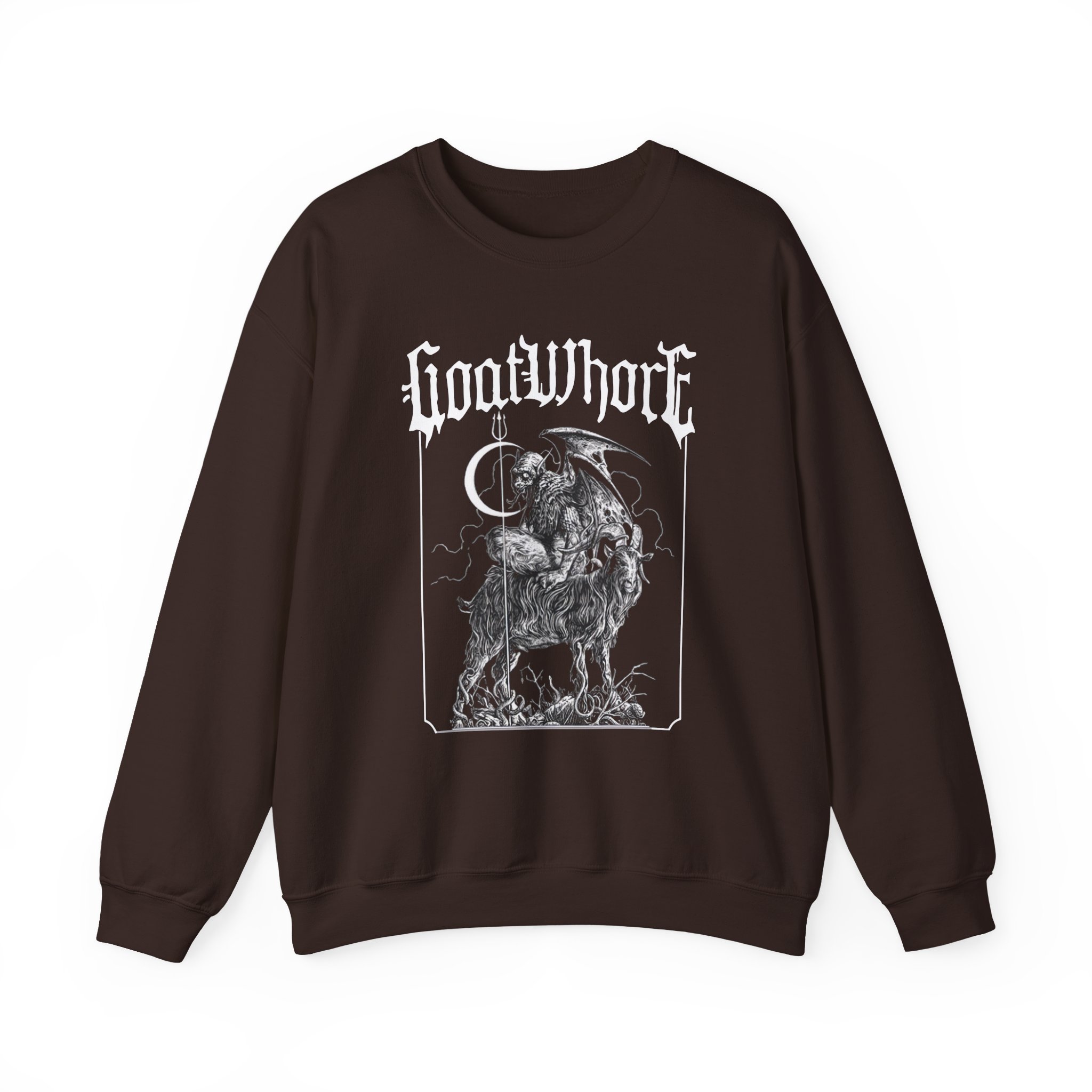 Goatwhore ghoul Unisex Heavy Blend™ Crewneck Sweatshirt - Image 5