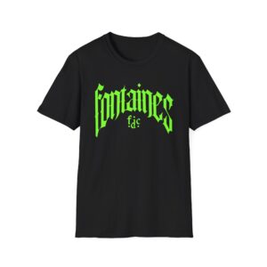 Fontaines D.C. Tour Unisex Softstyle T-Shirt