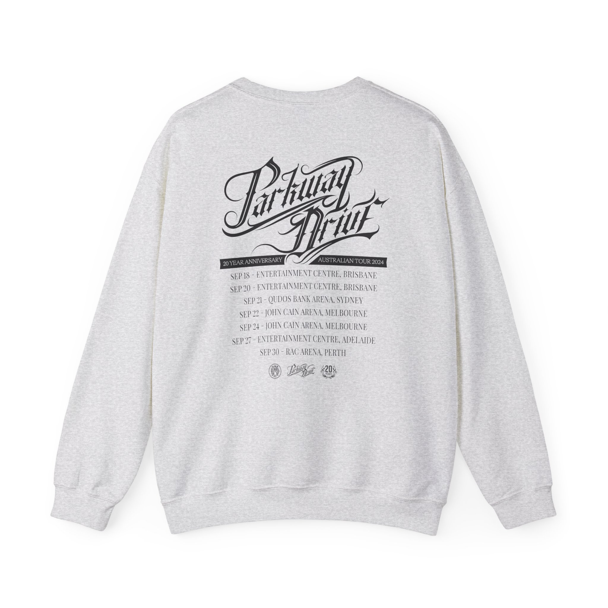 Parkway Drive Australian Tour Unisex Heavy Blend™ Crewneck Sweatshirt - Image 4