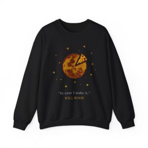 Will Wood in Case I Make It Unisex Heavy Blend™ Crewneck Sweatshirt
