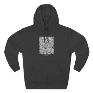 Will Wood Marsha, Thankk You...Three-Panel Fleece Hoodie