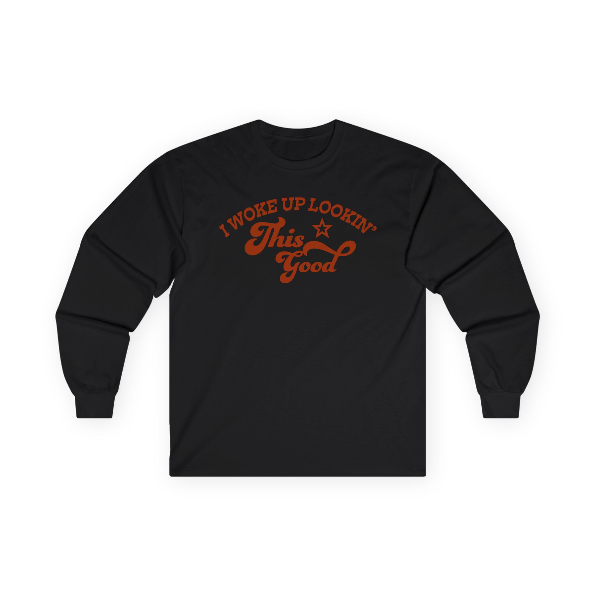 Megan I Woke Up Lookin’ This Good Unisex Ultra Cotton Long Sleeve Tee - Image 5