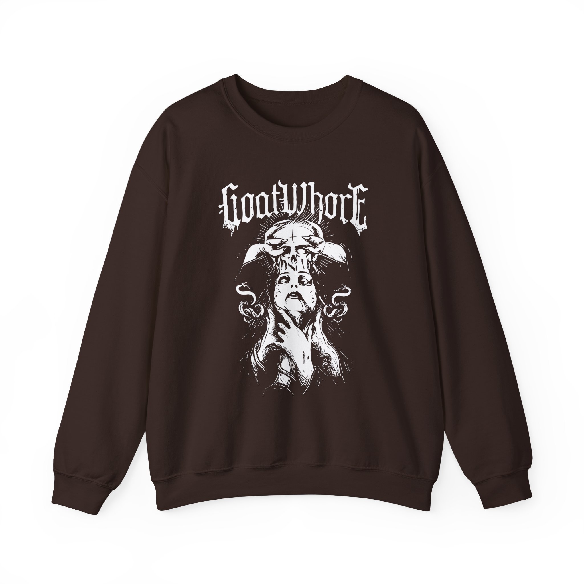 Goatwhore Satan's Flesh Unisex Heavy Blend™ Crewneck Sweatshirt - Image 5